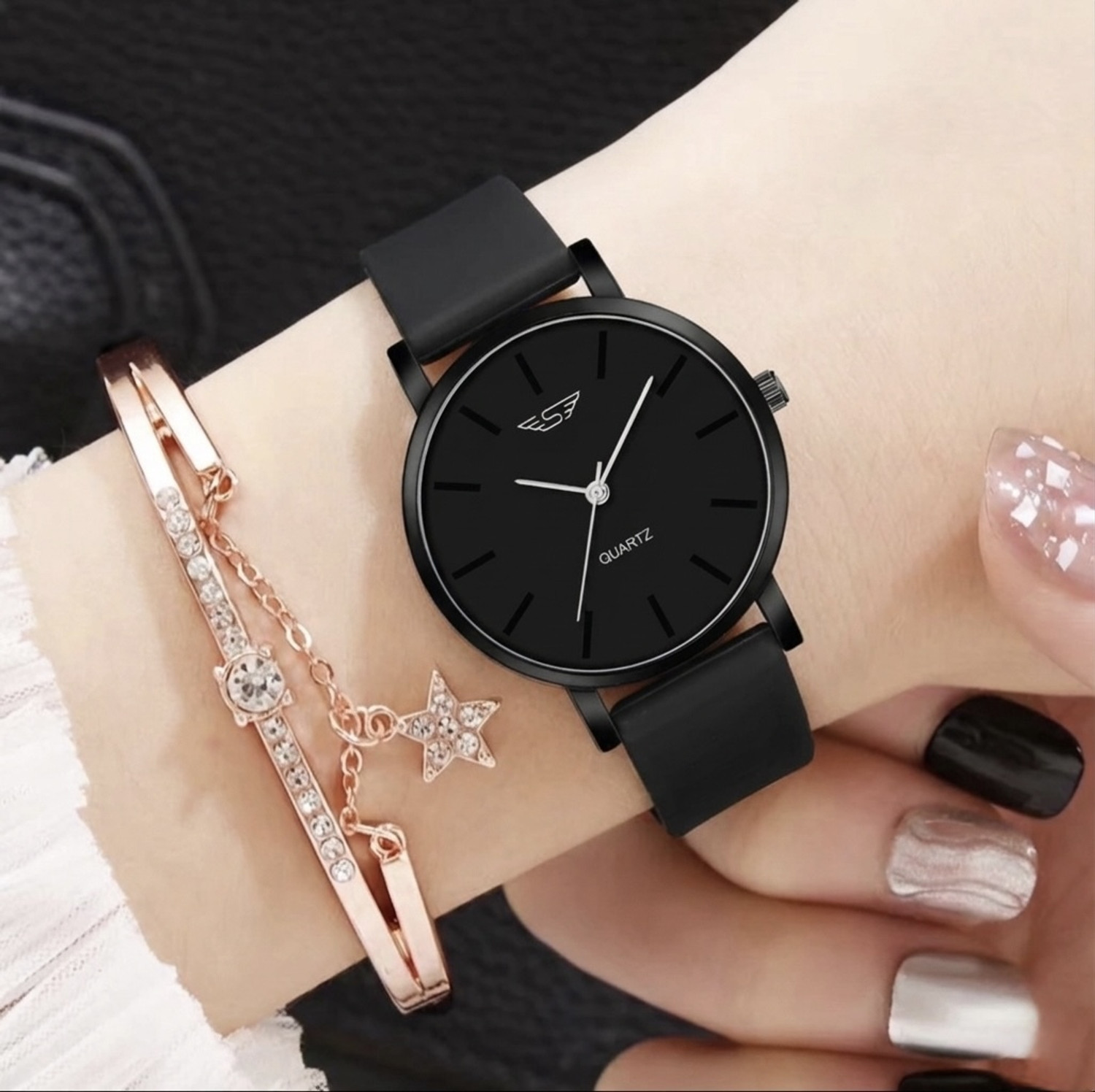 Image of Shivark SL-39 Silicone Strap Analog Watch - For Women