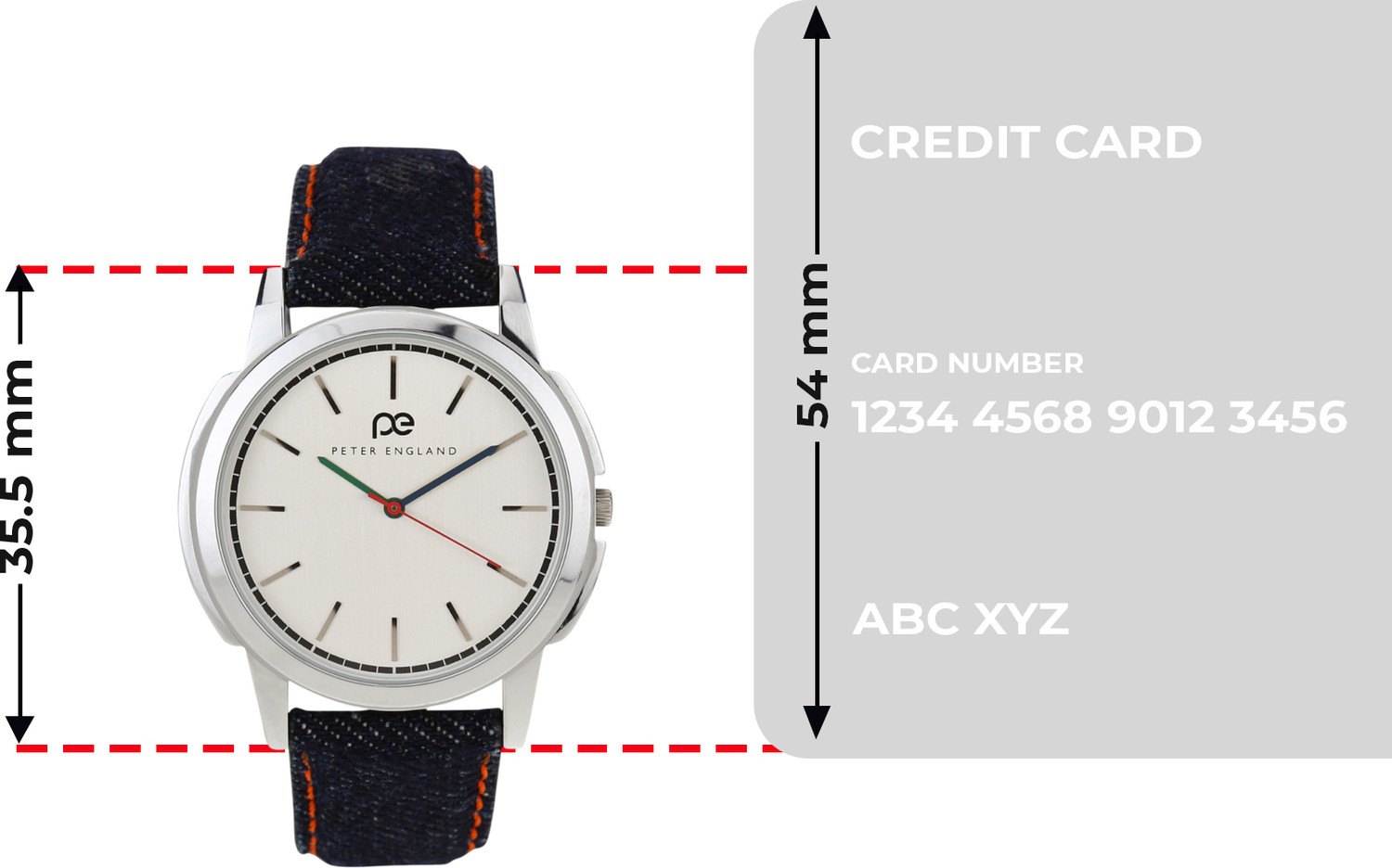 Image of PETER ENGLAND Analog Watch - For Men