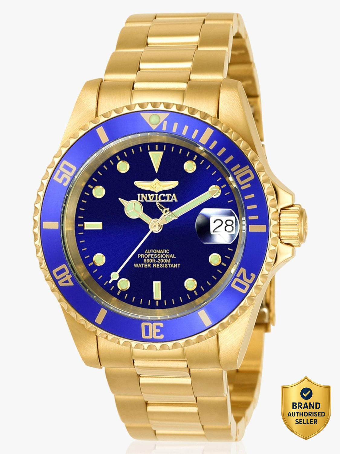 Image of INVICTA 8930OB Pro Diver Automatic Blue Dial Analog Watch - For Men