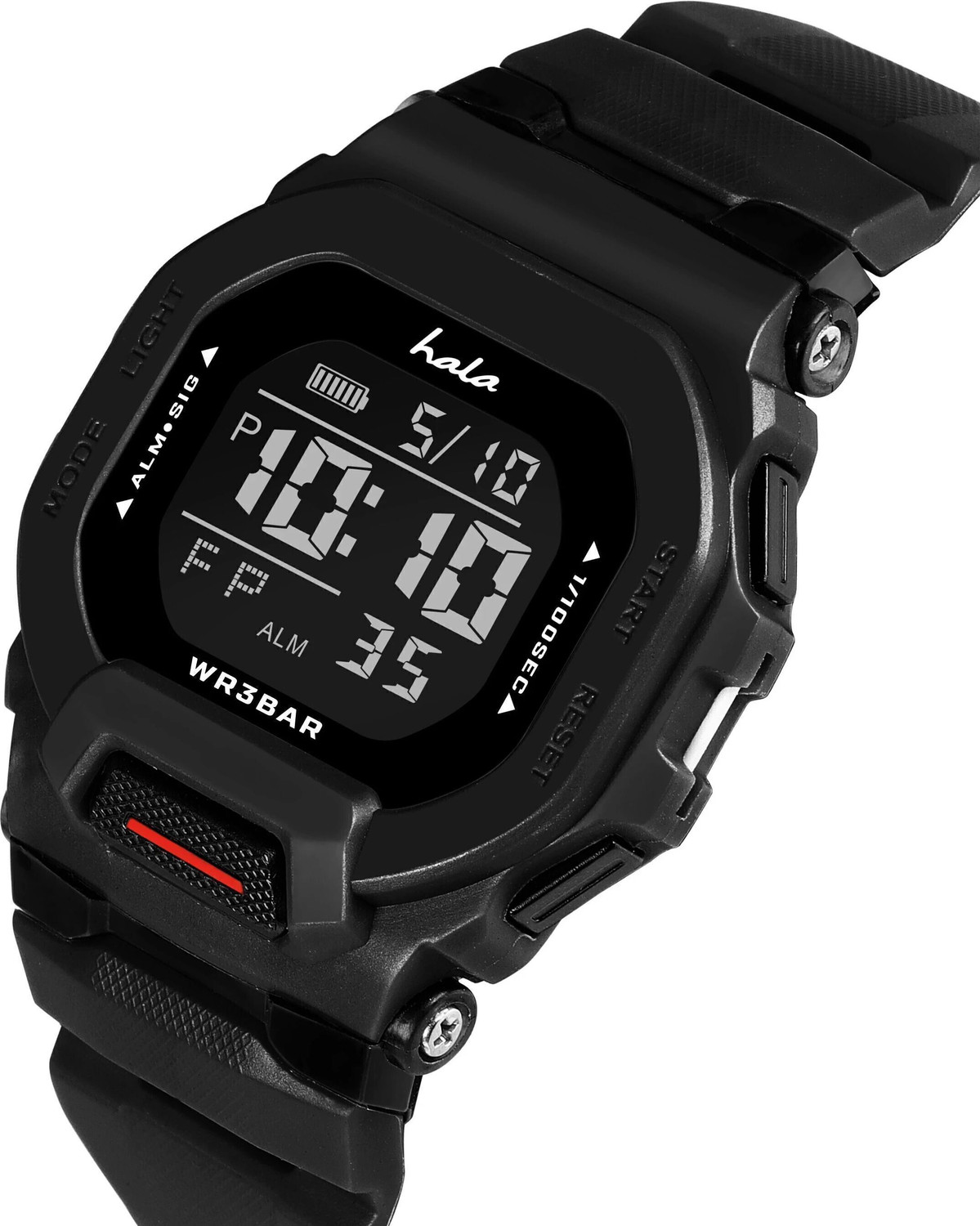 Image of HALA HL-1035 Multi Function Working Premium Quality LED Luminous Light For Mens & Boys Digital Watch - For Men