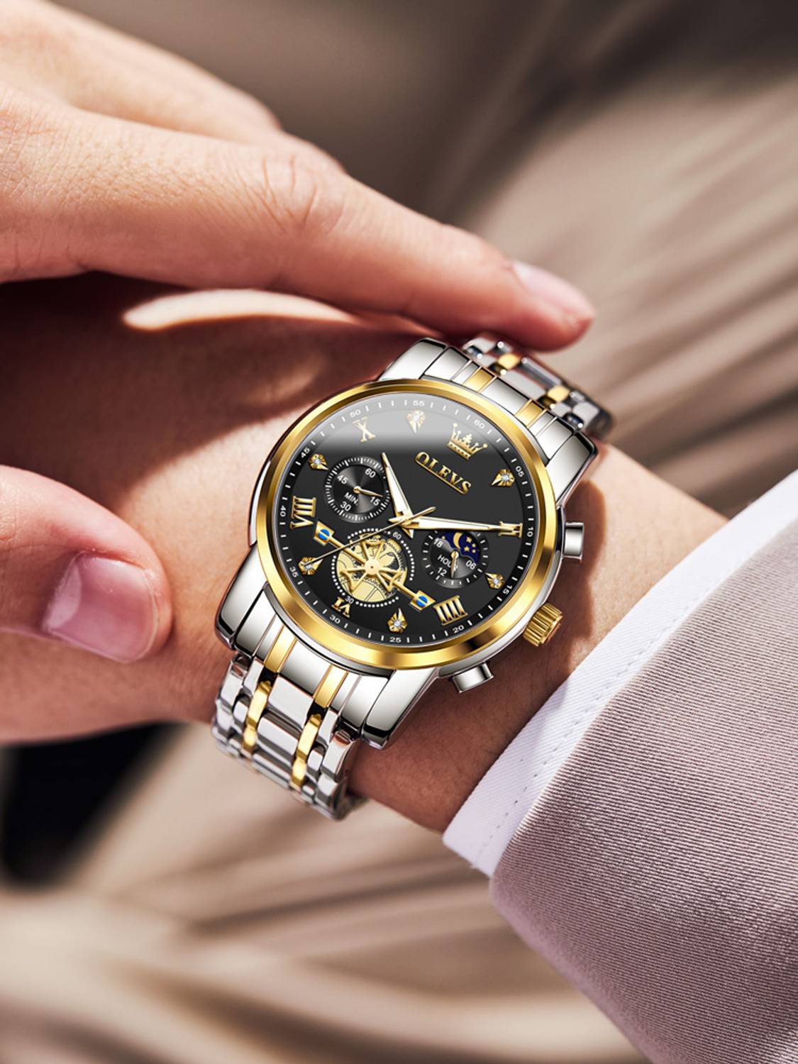 OLEVS Analog Watch - For Men - Image 3