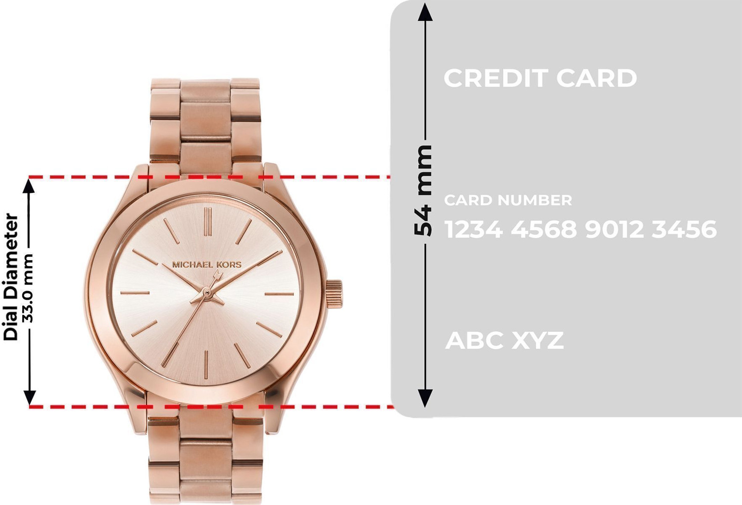 Image of MICHAEL KORS Mini Slim Runway SLIM RUNWA Analog Watch - For Women