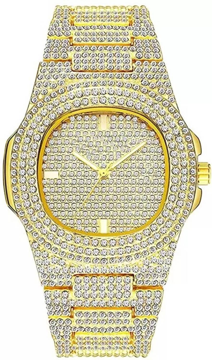 GreekWatch GW2408 Gold Analog Watch - Image 3
