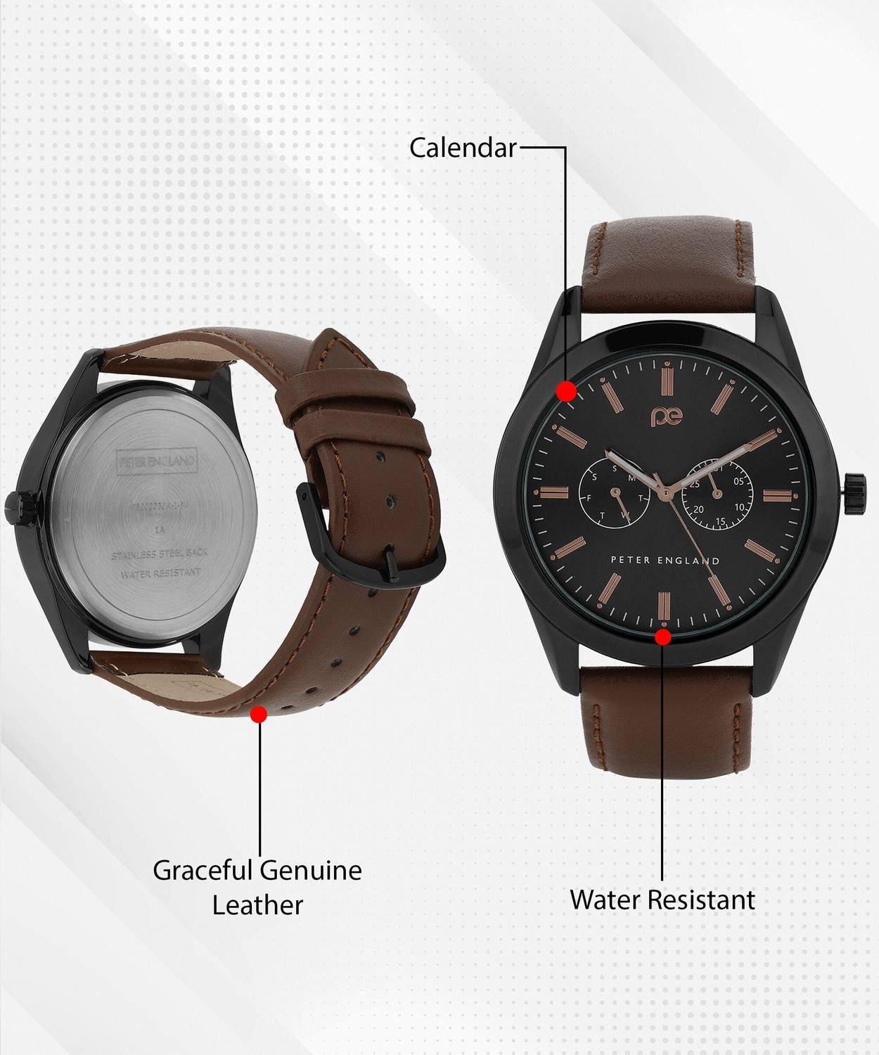 Peter England Men's Analog Watch - Image 3