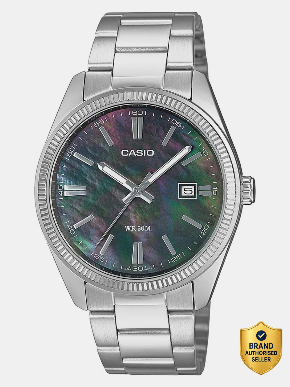 Image of CASIO MTP-1302DS-1AVDF ENTICER MEN Analog Watch - For Men