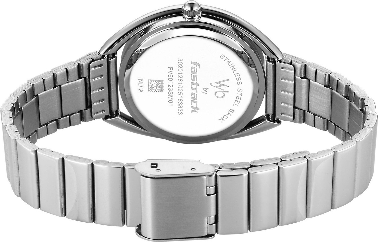 Image of Fastrack Vyb Eclipse Minimalist Quartz Dial Rose Gold Alloy Strap Analog Watch - For Women