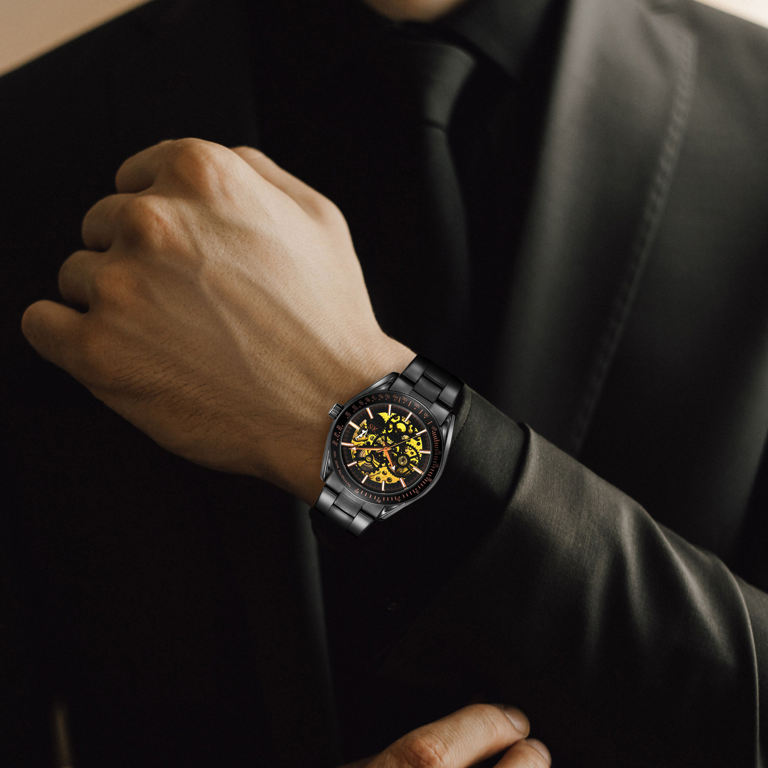 Image of Kenneth Scott Kenneth Scott Kenneth Scott Mechanical Analog Watch - For Men