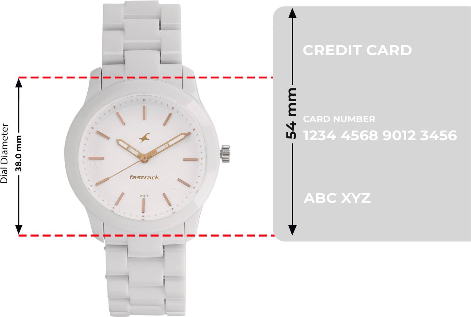 Fastrack Trendies White Dial Analog Watch - Image 4