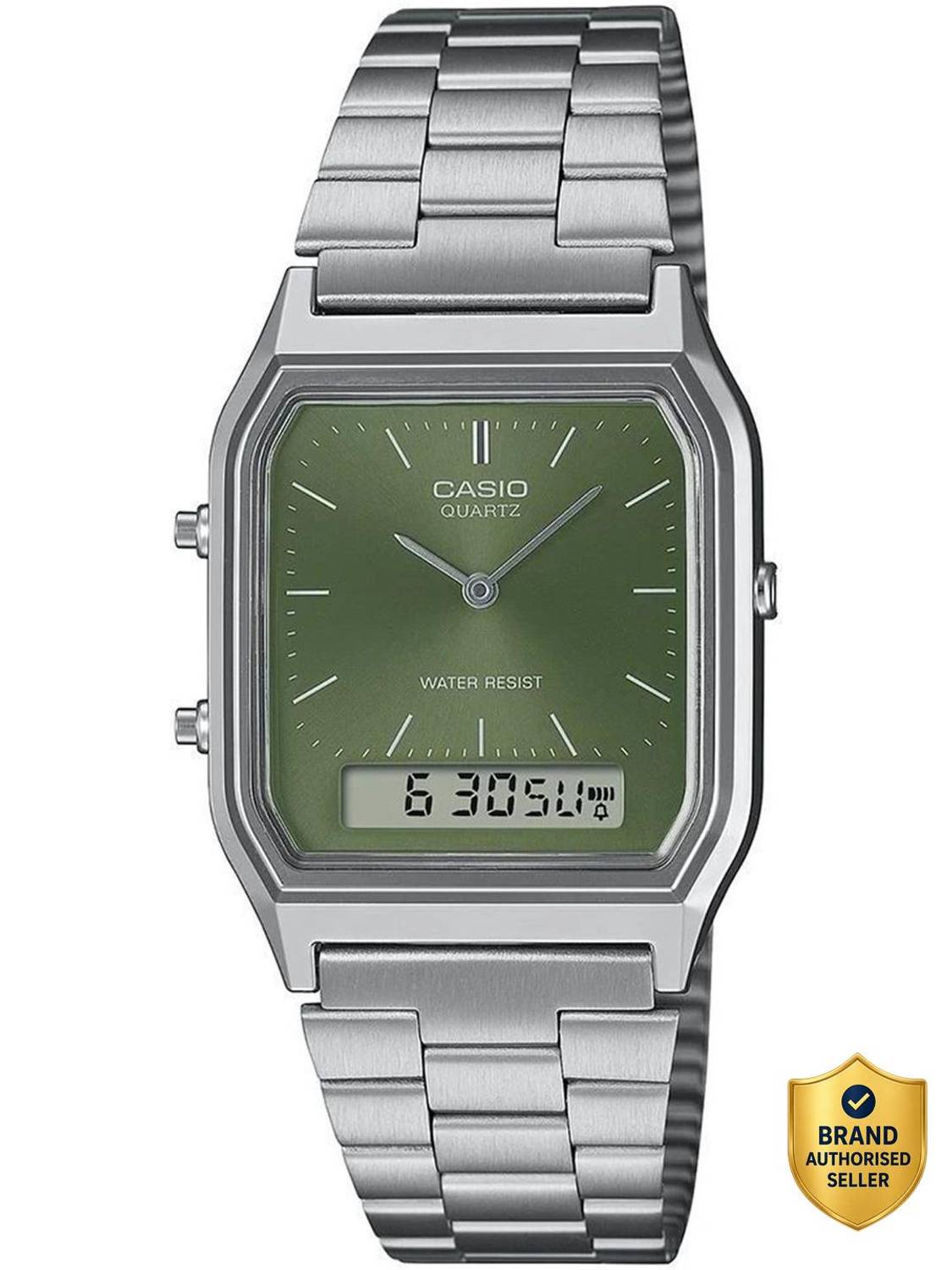 CASIO AQ-230A-3AMQYDF Vintage Analog-Digital Watch - Image 1
