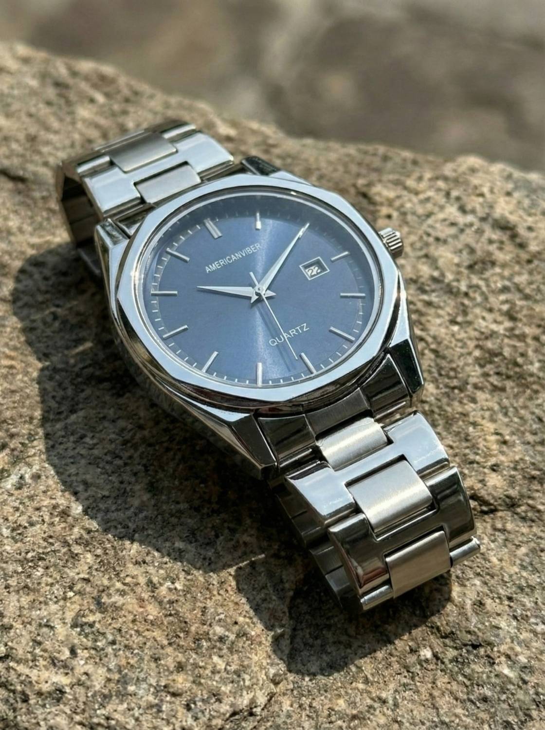 Americanviber AVM0040 Men's Blue Watch - Image 4