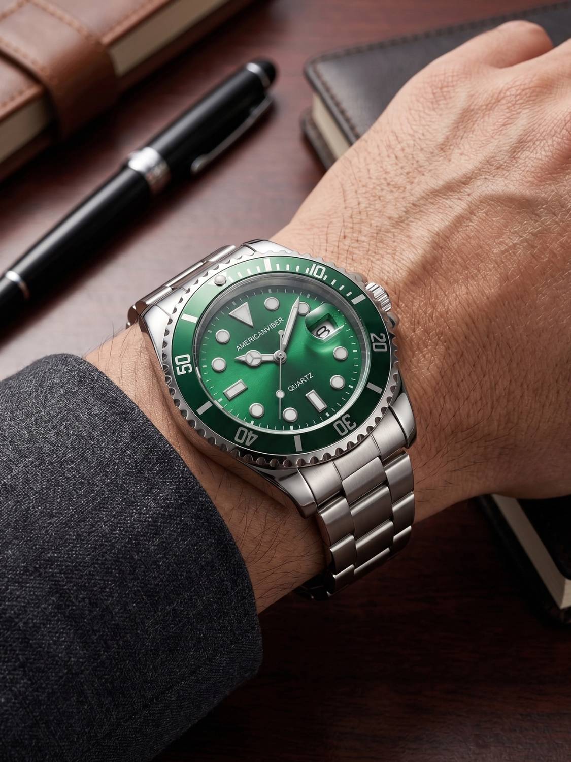 Americanviber AVM0059 Men's Analog Watch - Image 2