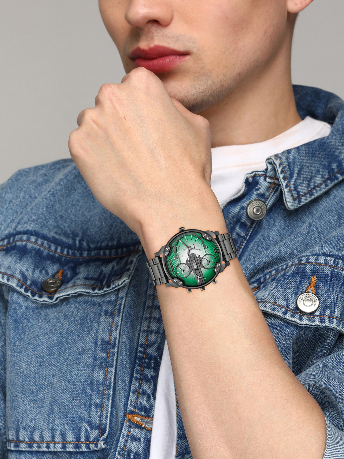 Image of DIESEL Mr. Daddy Slim Mr. Daddy Slim Analog Watch - For Men