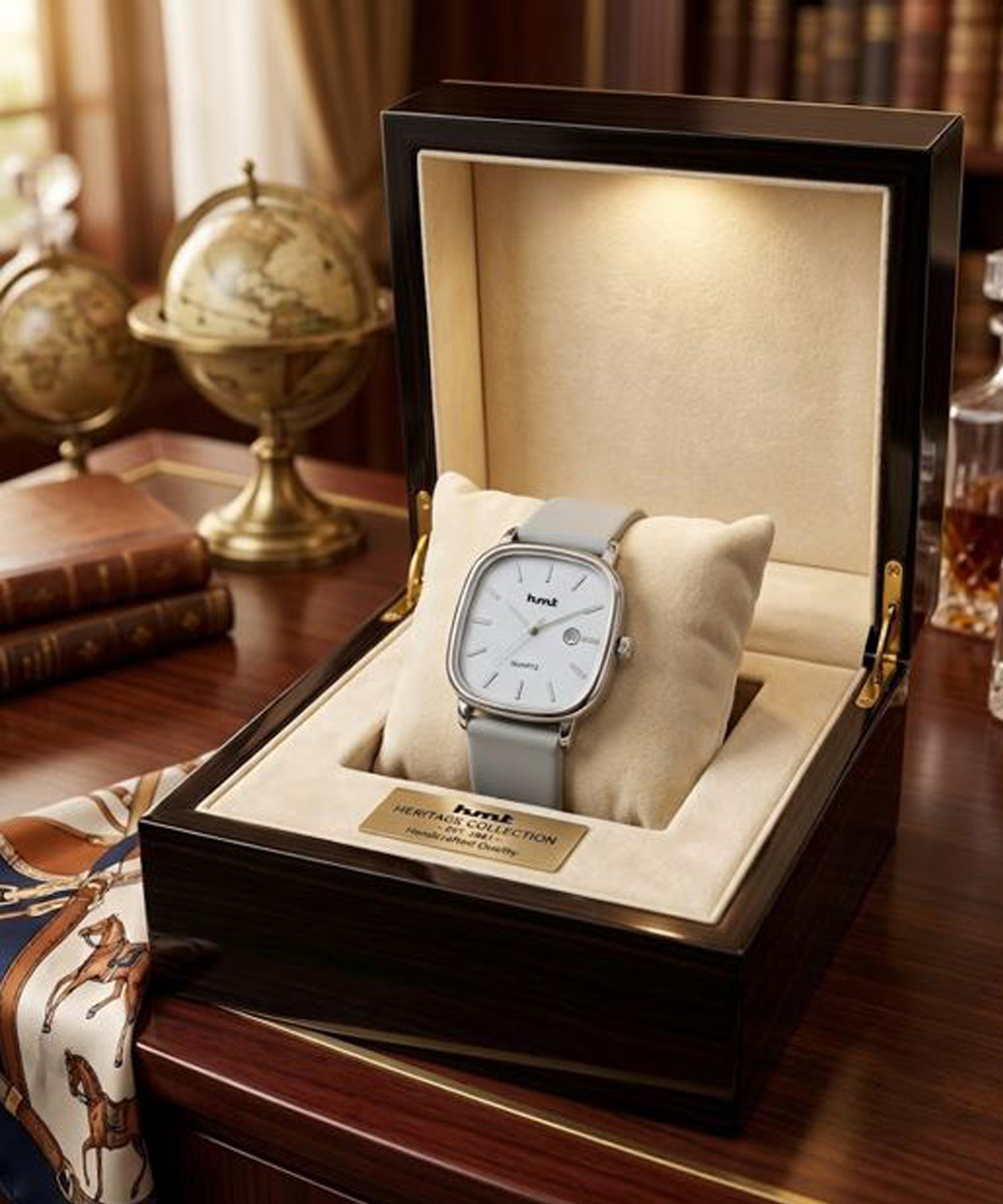 Image of HMT DLX Classic Water Resistant Quartz Branded Premium Boy Analog Wrist Watch For Men Analog Watch - For Men