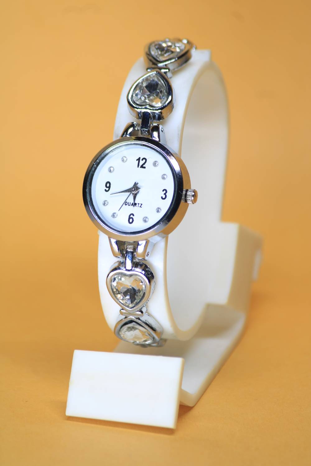 BHAKTVATSAL Fancy Designer Metal Belt Cosmic Diamond Analog Watch Fancy Designer Metal Belt Cosmic Diamond Analog Watch  - For Girls