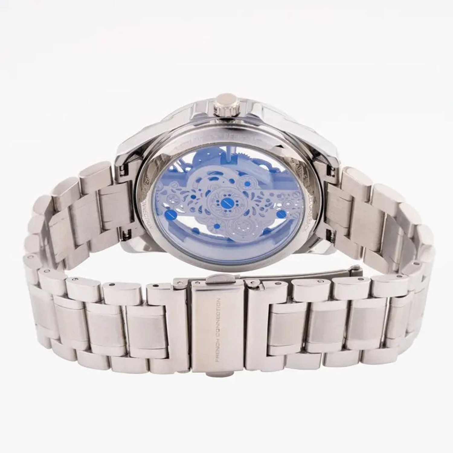Image of Vondex skeleton round VONDEX analog watch for men. Analog Watch - For Men