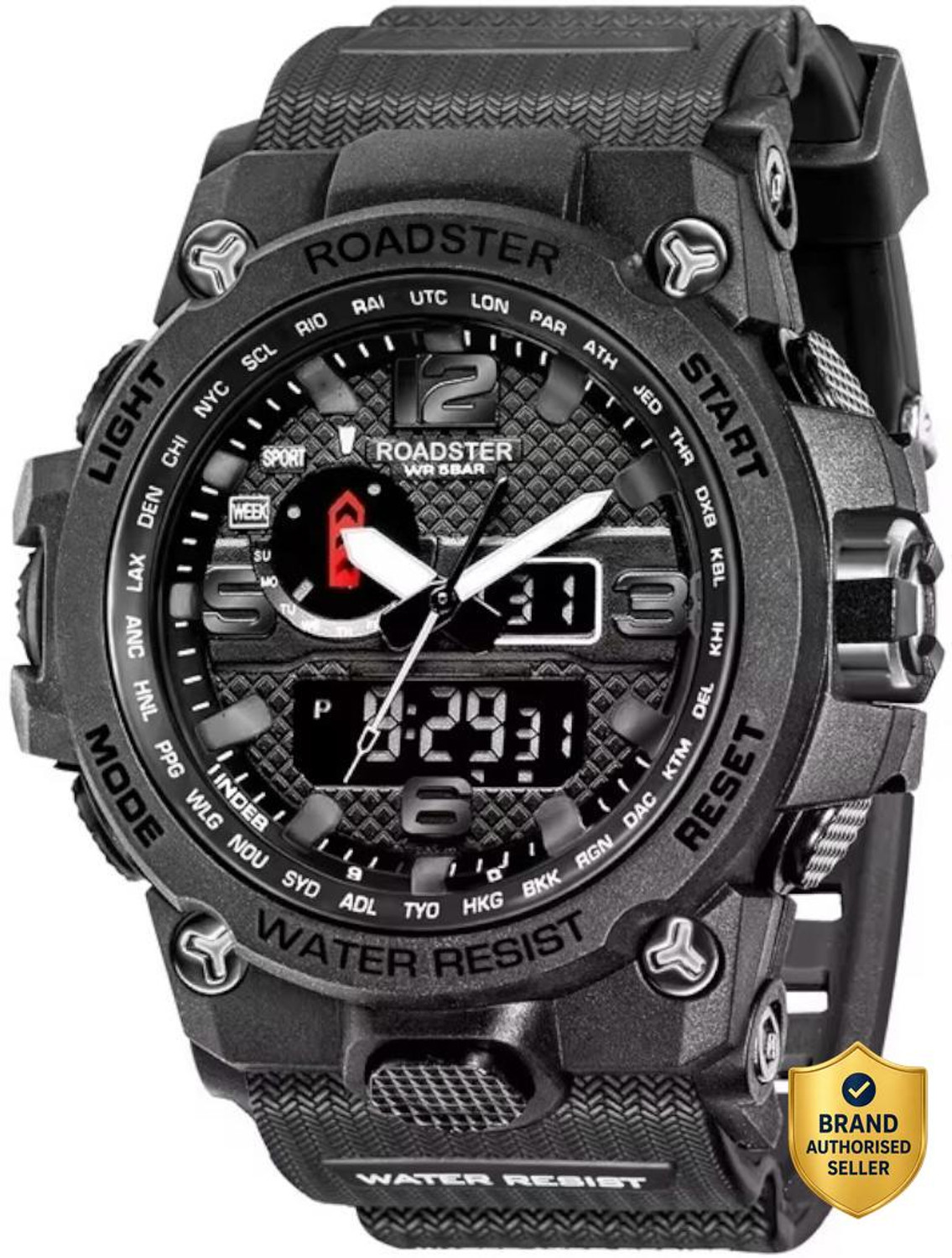 Image of Roadster 1545D Men's Chronograph Analog-Digital Watch - For Men