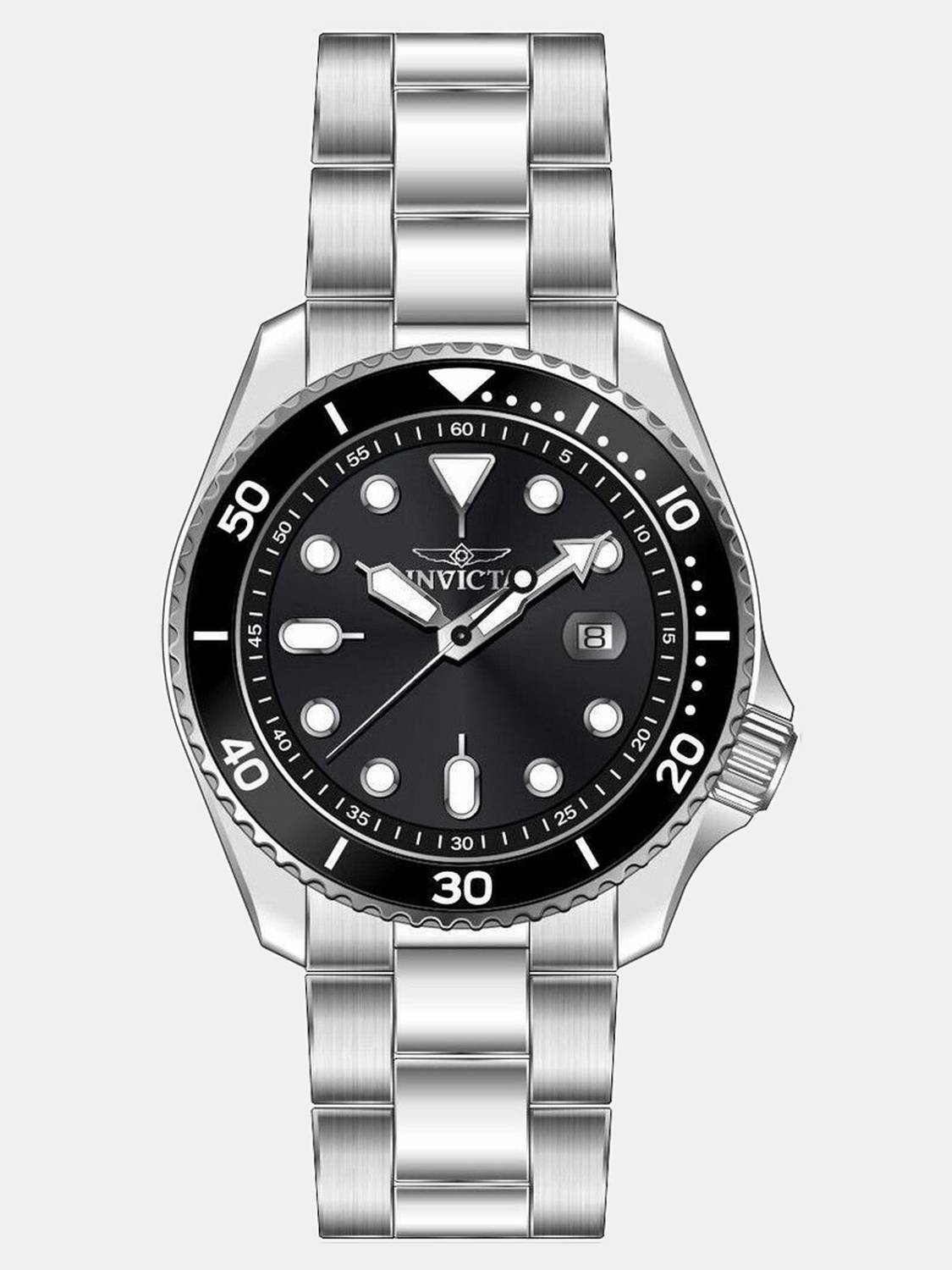 INVICTA 47160 Pro Diver Black Dial Men's Watch - Image 2