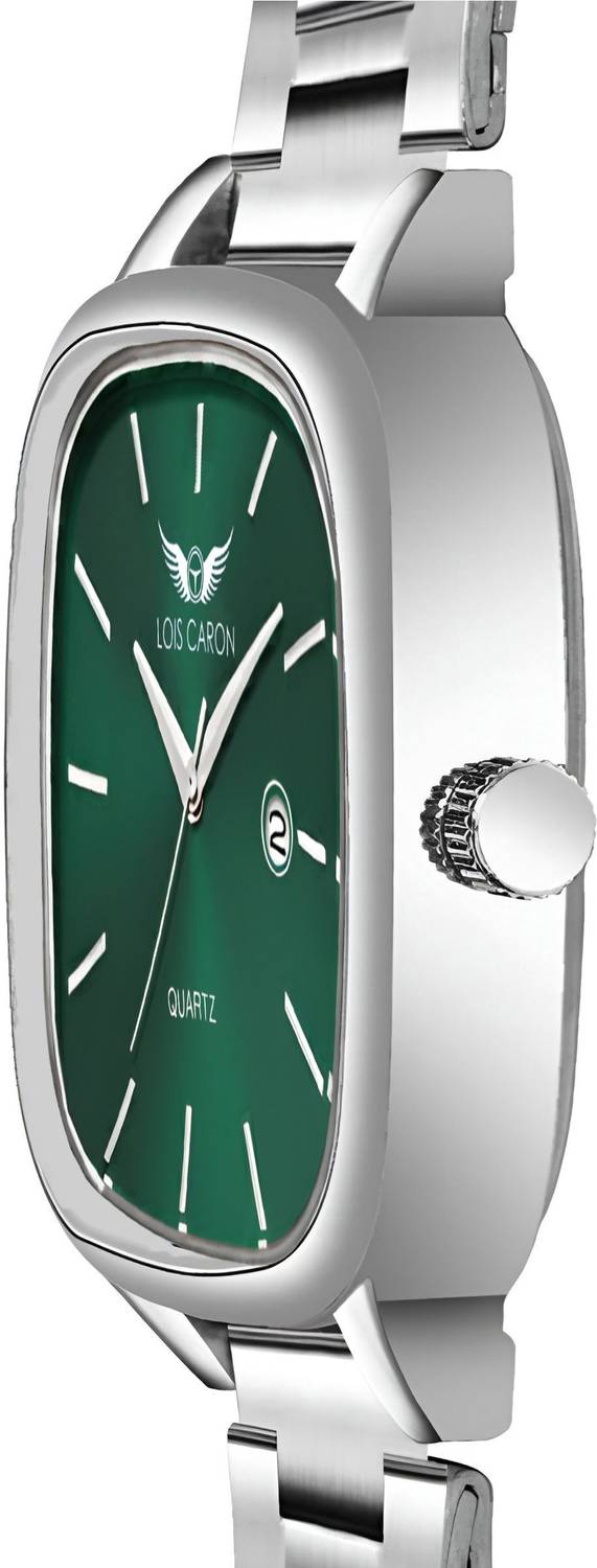 LOIS CARON LCS-8392 Square Quartz Analog Watch - Image 3