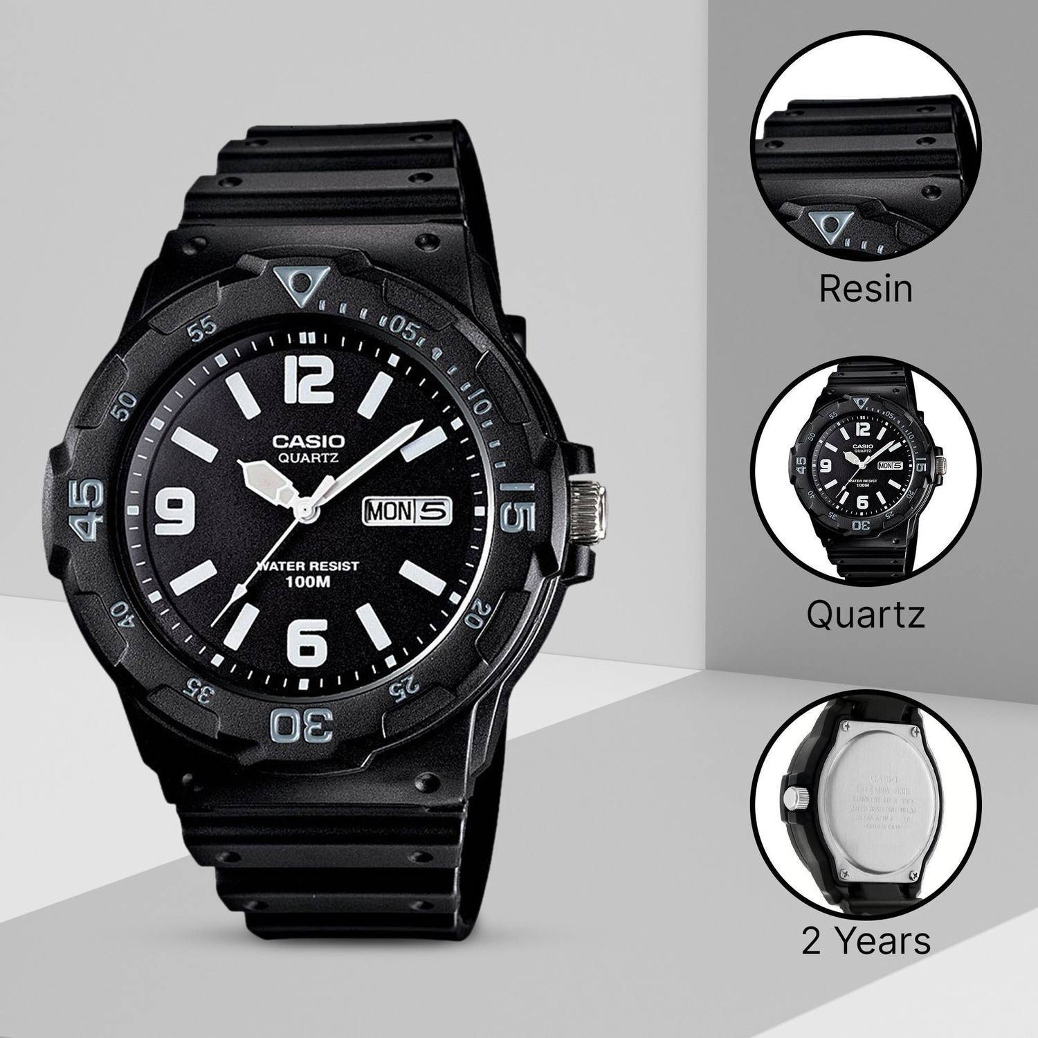 CASIO MRW-200H-1B2VDF Youth Analog Watch - Image 4
