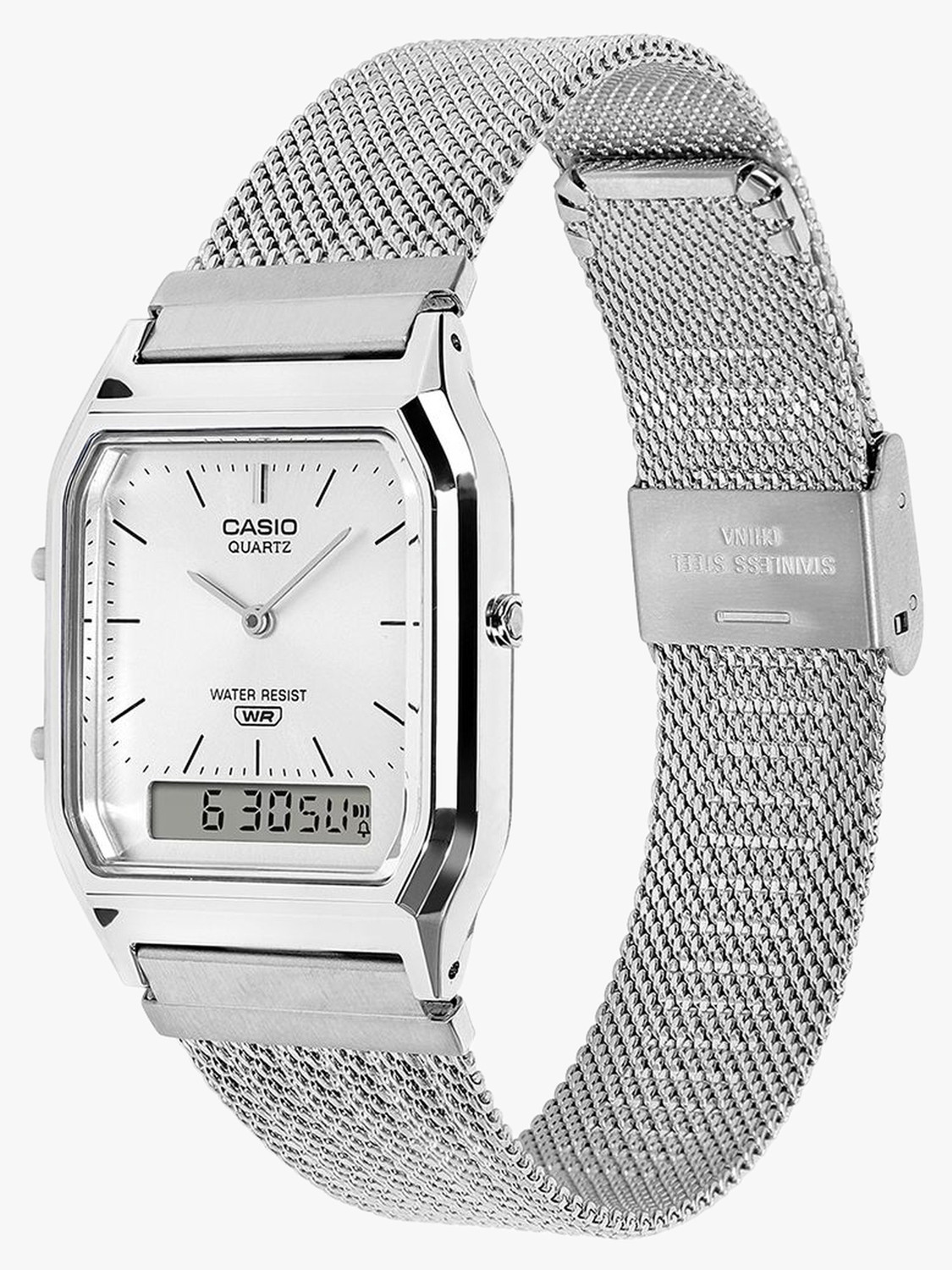 Image of CASIO AQ-230EM-7ADF VINTAGE-OTHERS Analog-Digital Watch - For Men & Women