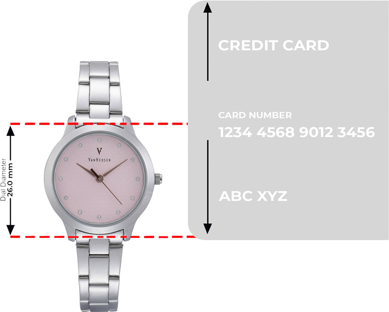 Image of VAN HEUSEN VH000001D Analog Watch - For Women