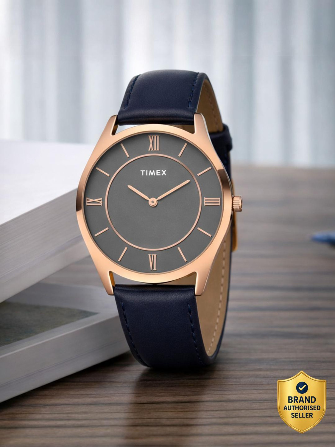 Image of TIMEX Grey Dial Analog Watch - For Men