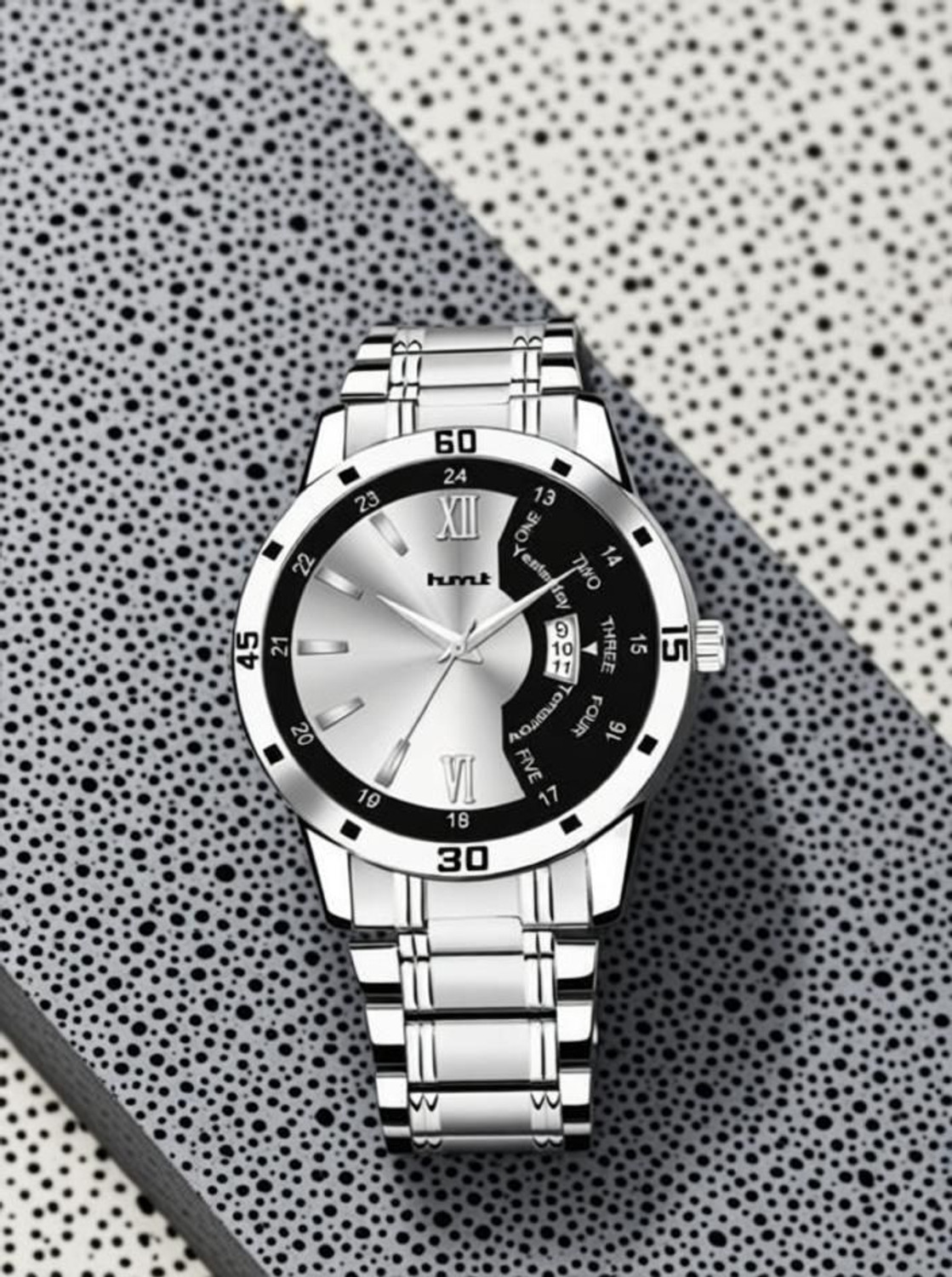 Image of HMT DLX HMT Date Functioning Chain Analog Watch - For Men
