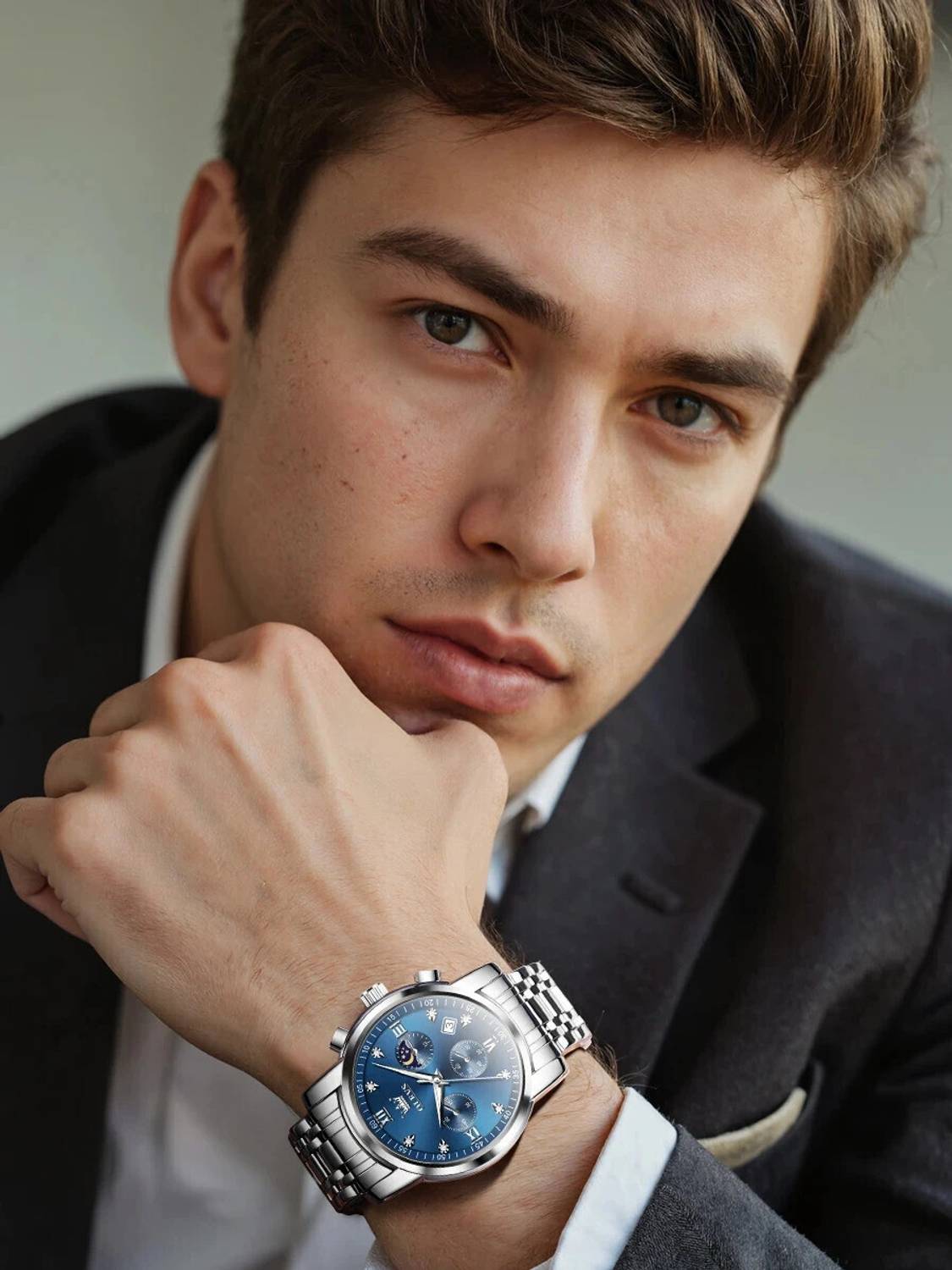 OLEVS Analog Watch for Men - Image 3