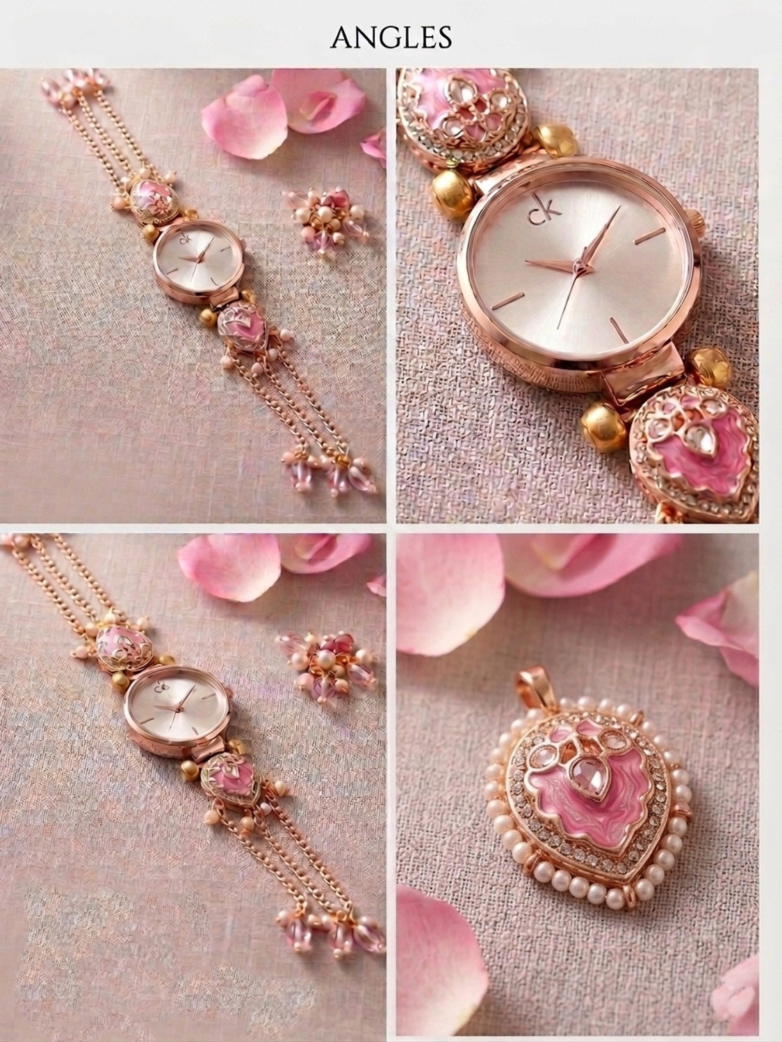 Image of NAYROS For Women Meenakari Bracelet Watch Analog Watch - For Women