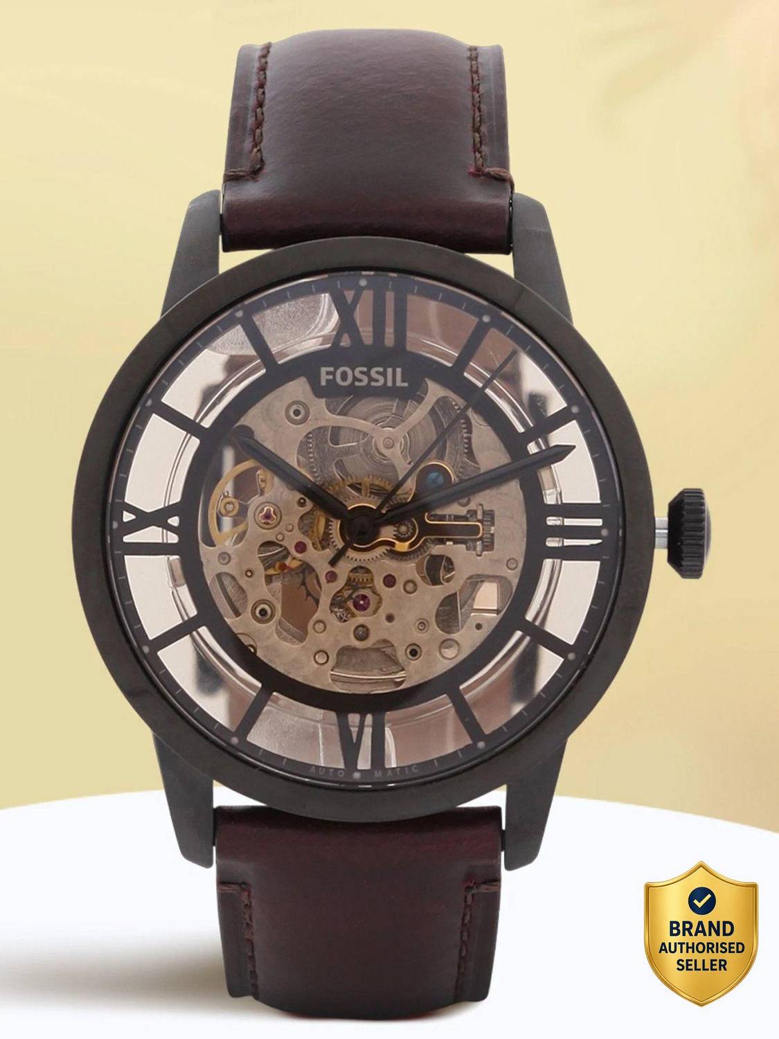 FOSSIL Bannon Automatic Analog Watch  - For Men - Buy FOSSIL Bannon Automatic Analog Watch  - For Men ME3098,ME3098I Online at Best Prices in India | Flipkart.com