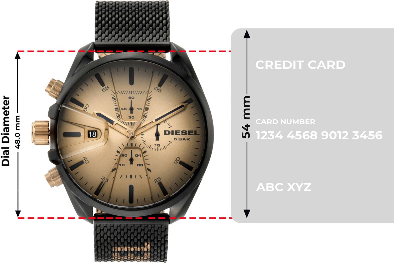 DIESEL MS9 Analog Watch - For Men - Buy DIESEL MS9 Analog Watch