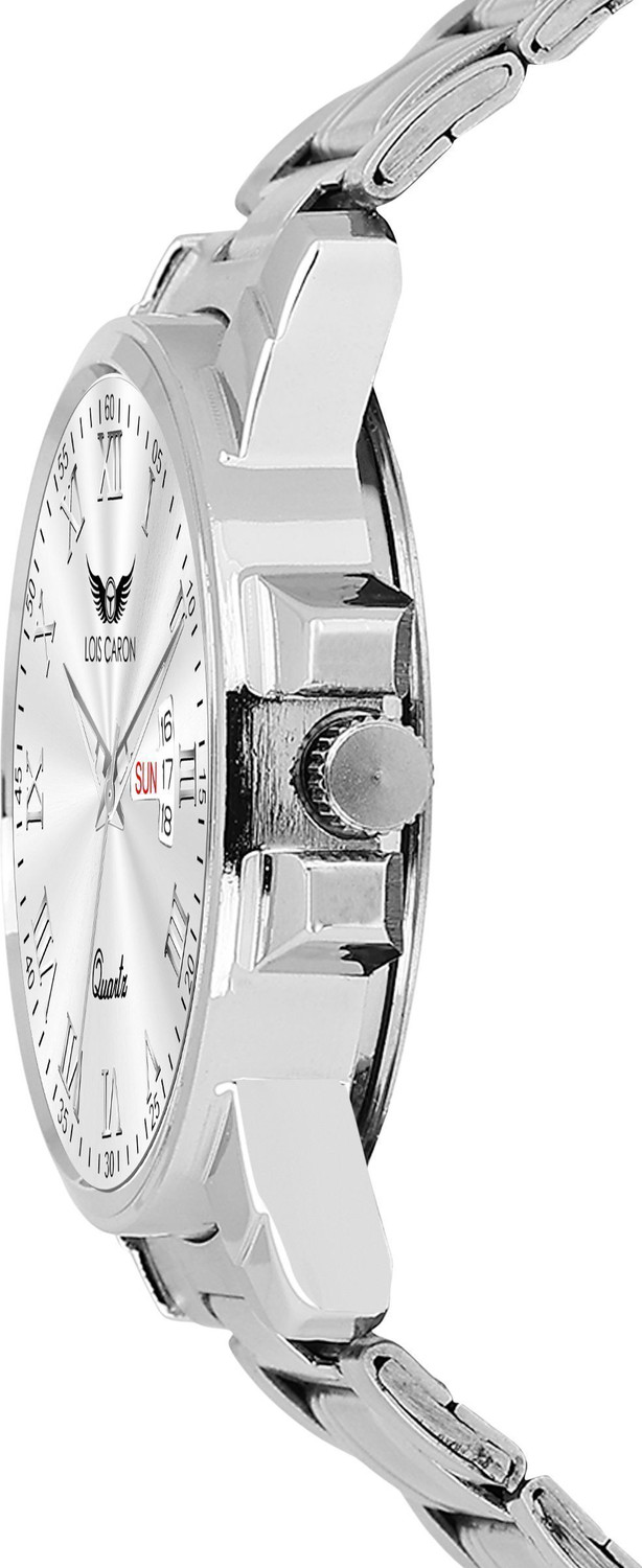 Image of LOIS CARON LCS-8358 Elegant Series Square Quartz For /Boys Wrist Analog Watch - For Men