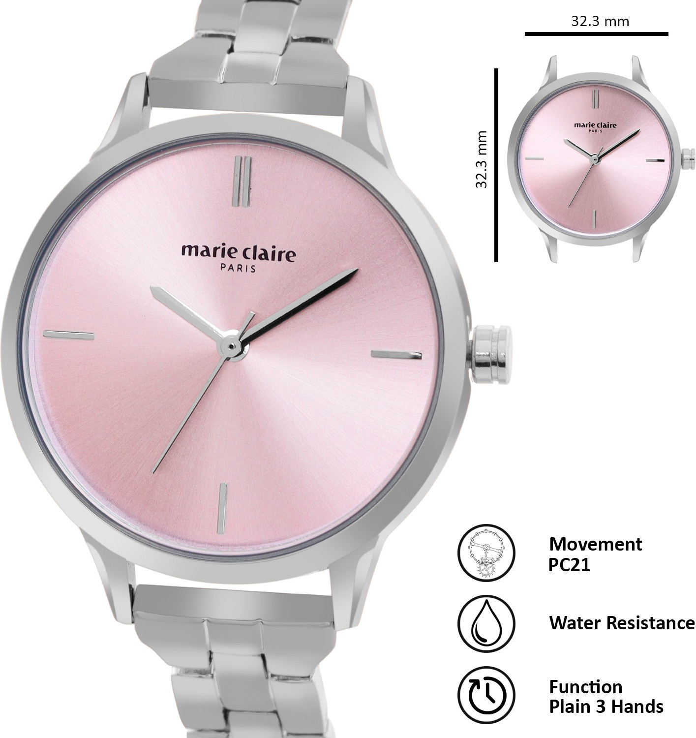 Image of Marie Claire Analog Watch - For Women