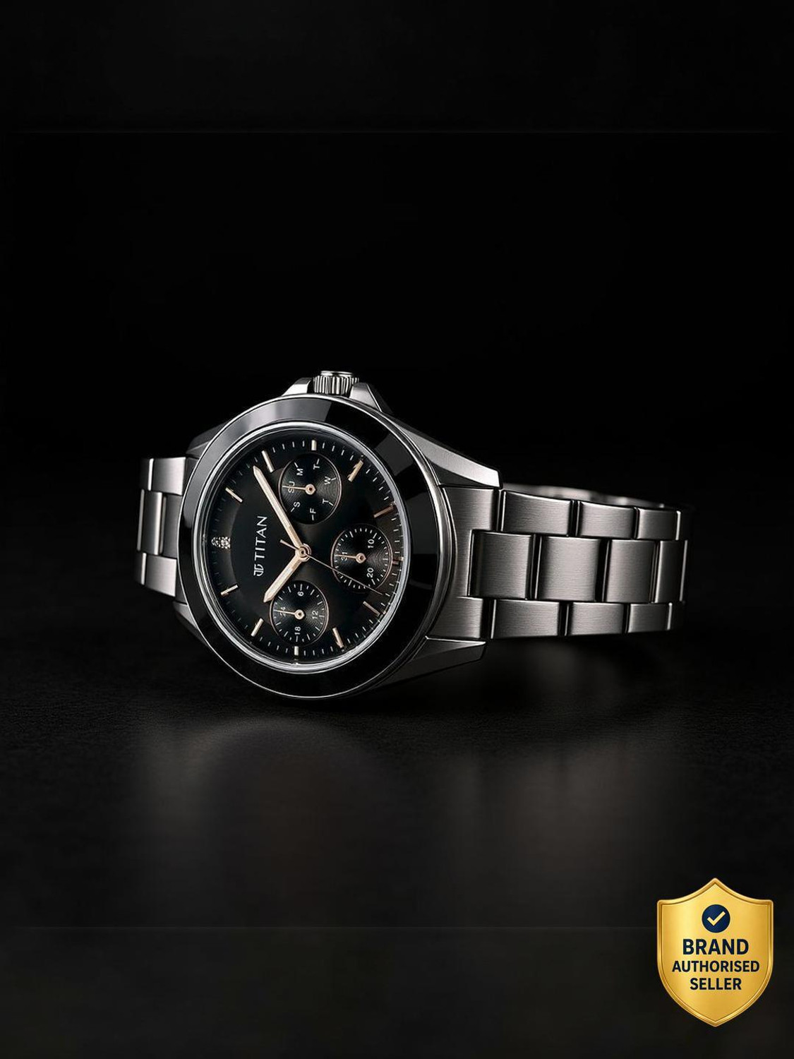 Image of Titan Purple Purple Titan Glamour Analog Watch - For Women