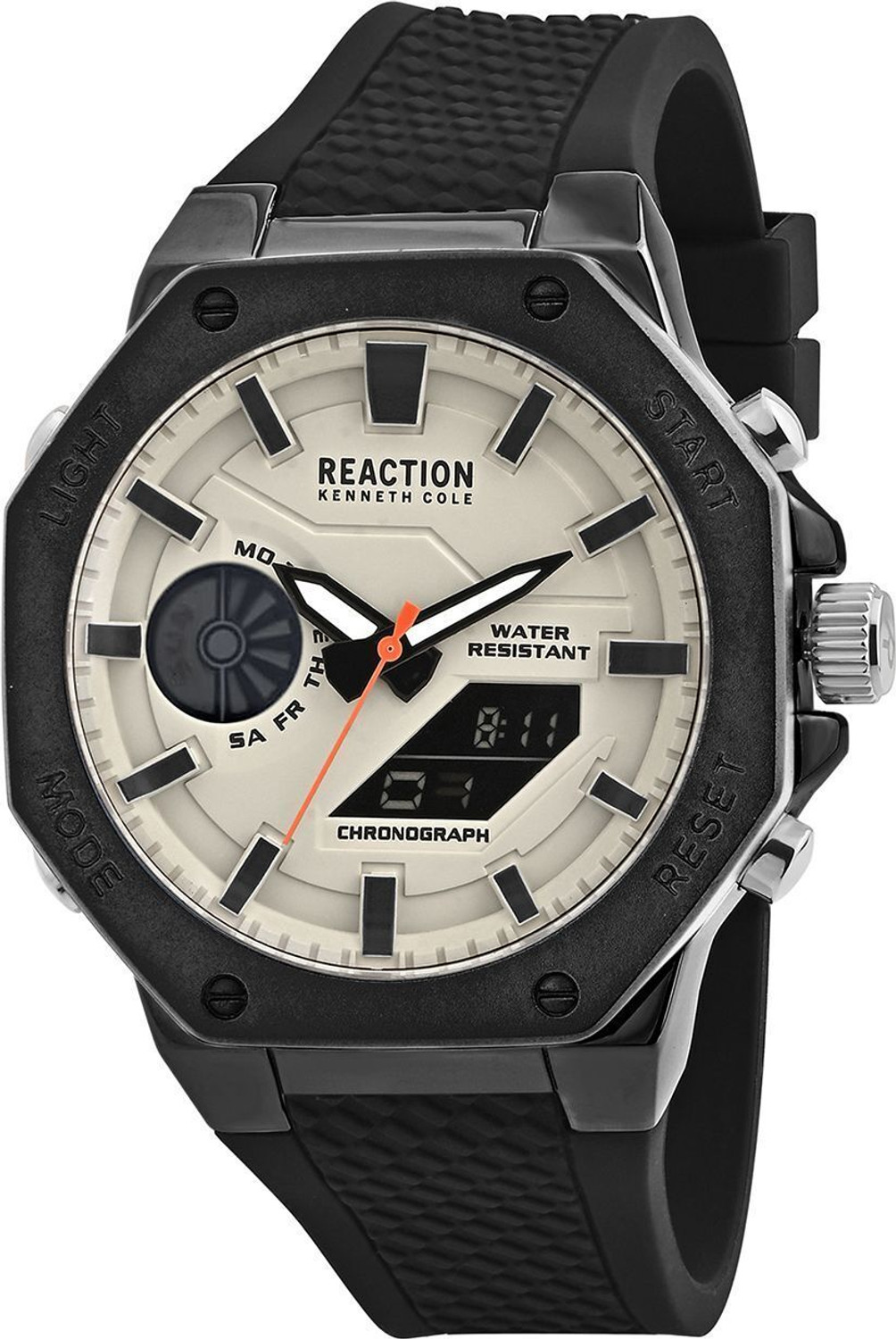Image of Kenneth Cole Reaction Digi-Analog Grey Dial Men's Watch Analog-Digital Watch - For Men