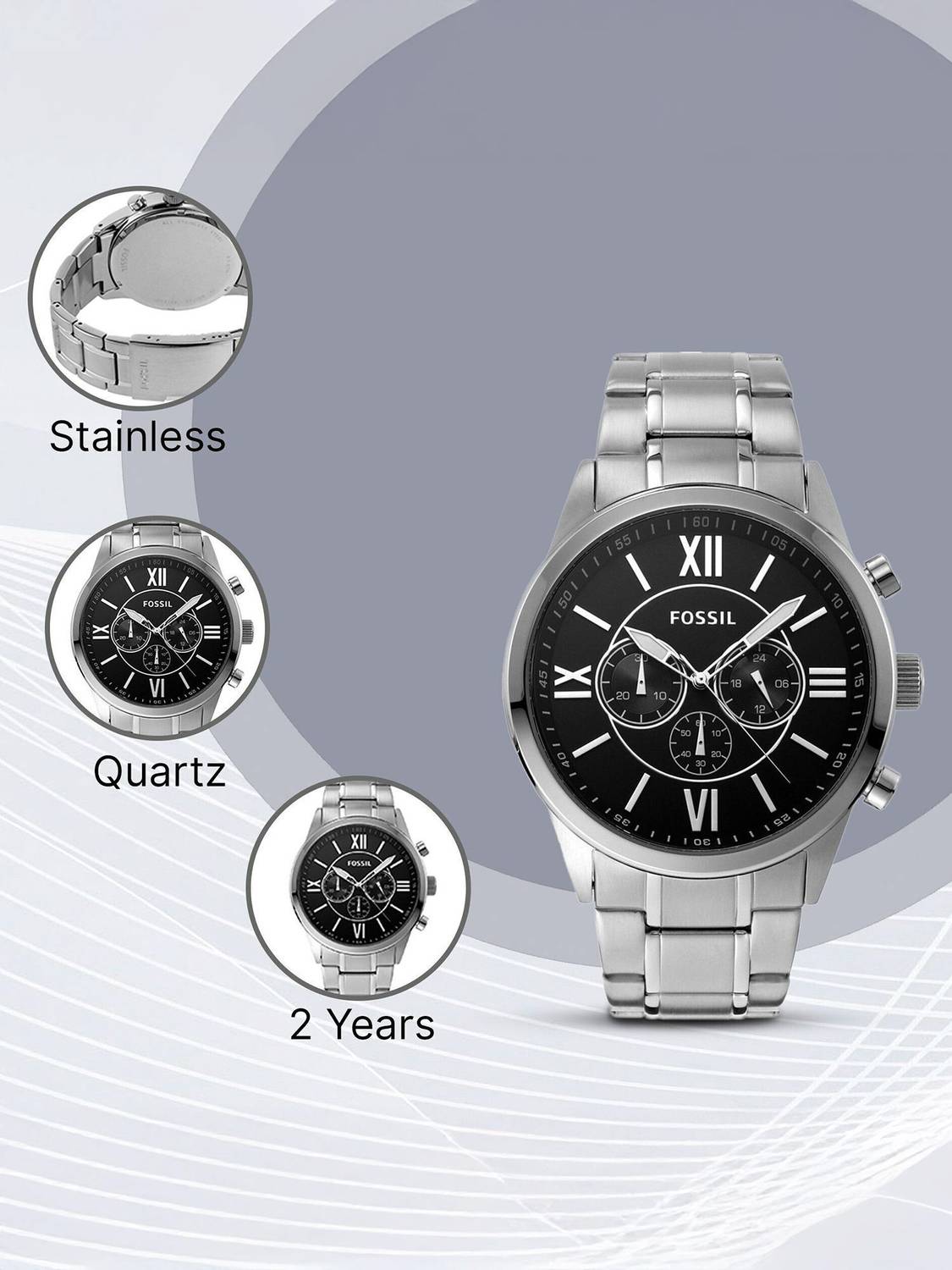 Fossil Flynn Analog Watch - Men - Image 3