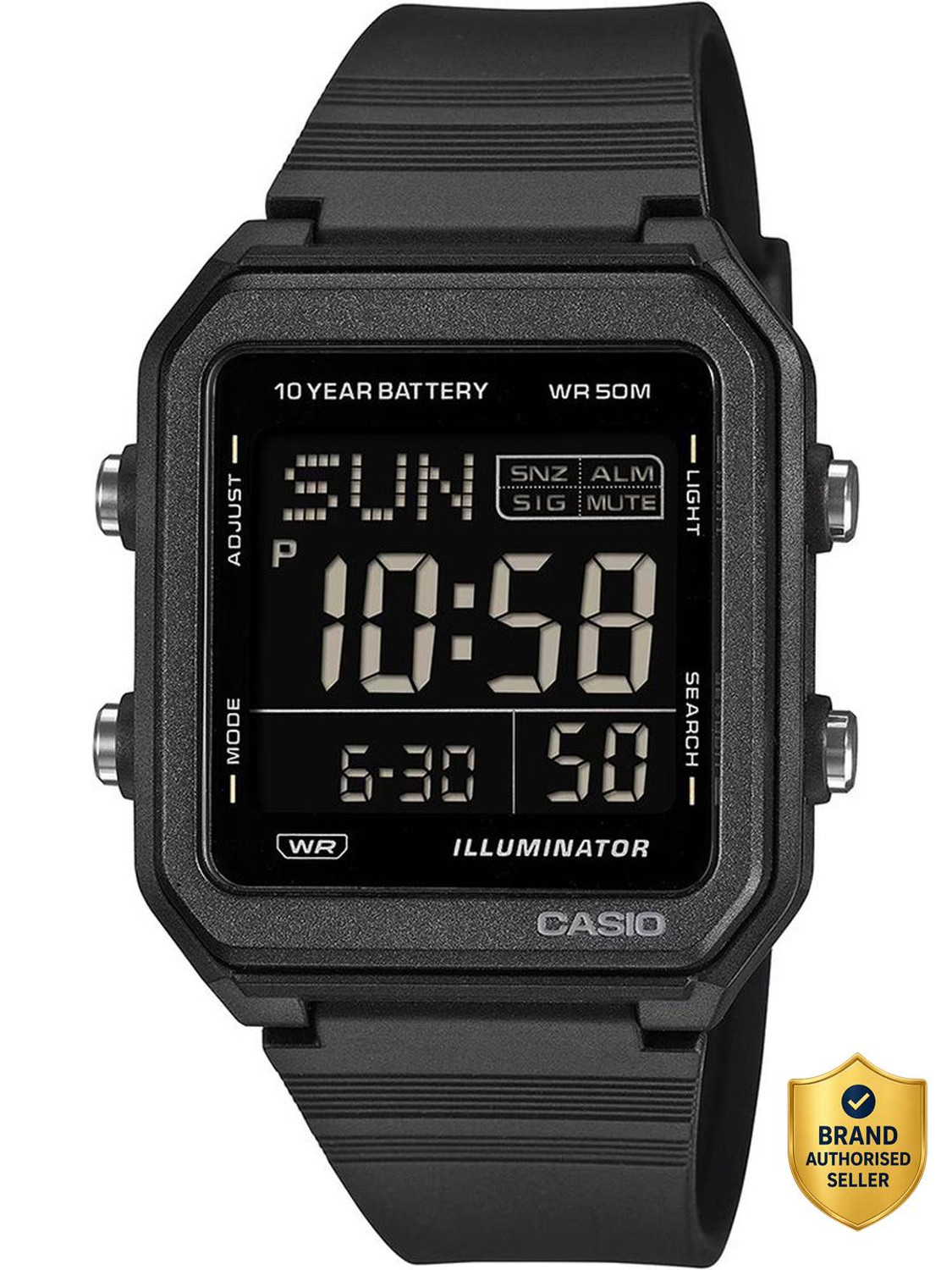 Image of CASIO W-221H-1BVDF CASIO Digital Watch - For Men & Women