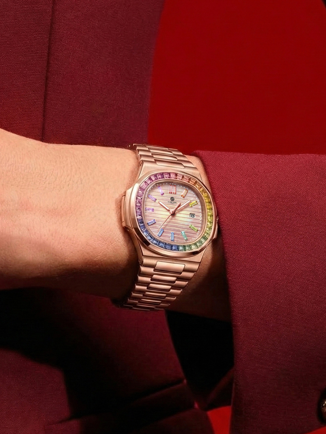 Image of CARLTON LONDON CLDPP-004 Grace Analog Watch - For Women
