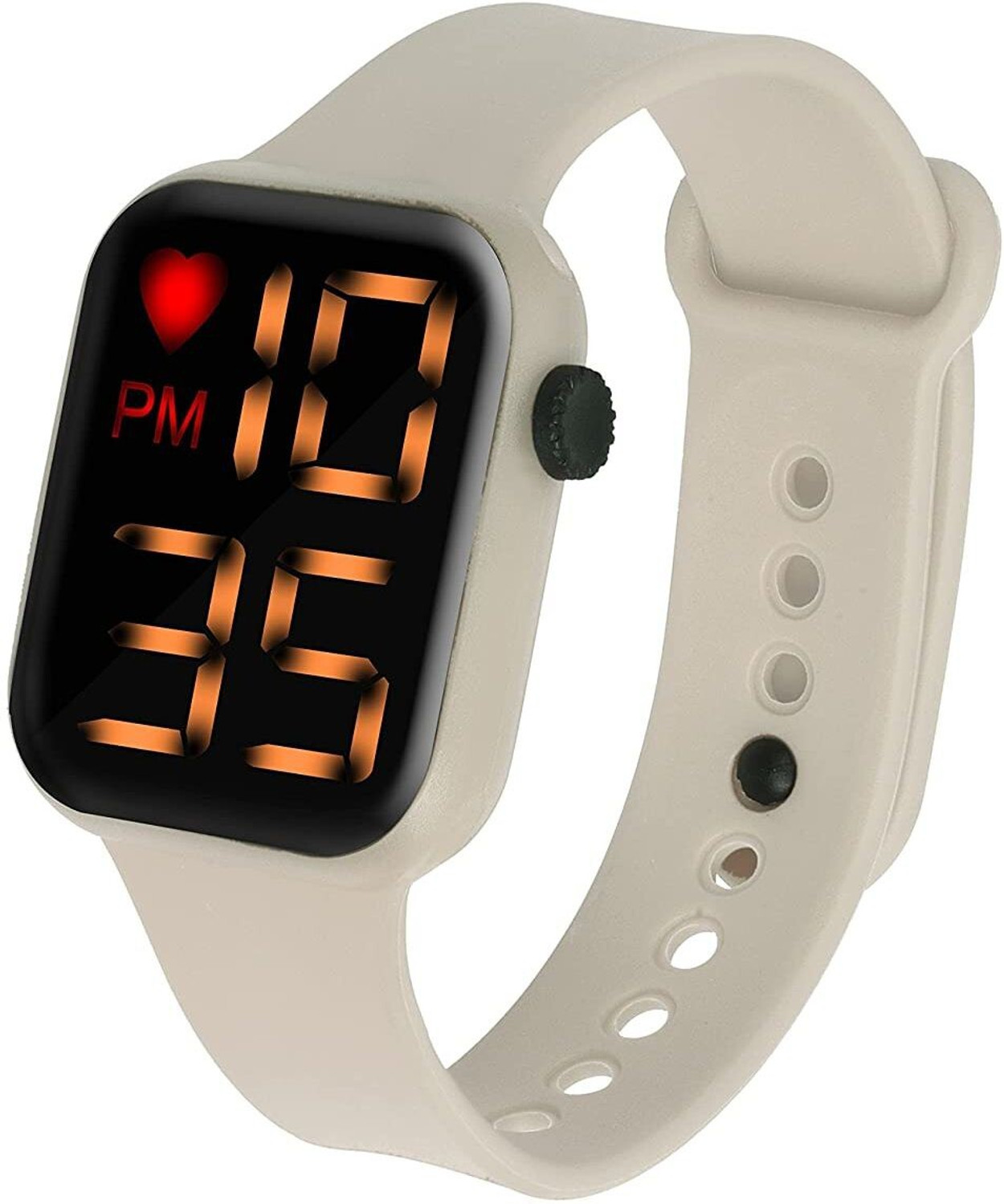 Image of INOVITO LED Heart Navy Blue Stylish LED Digital Watch For Diwali Gift Digital Watch - For Boys & Girls
