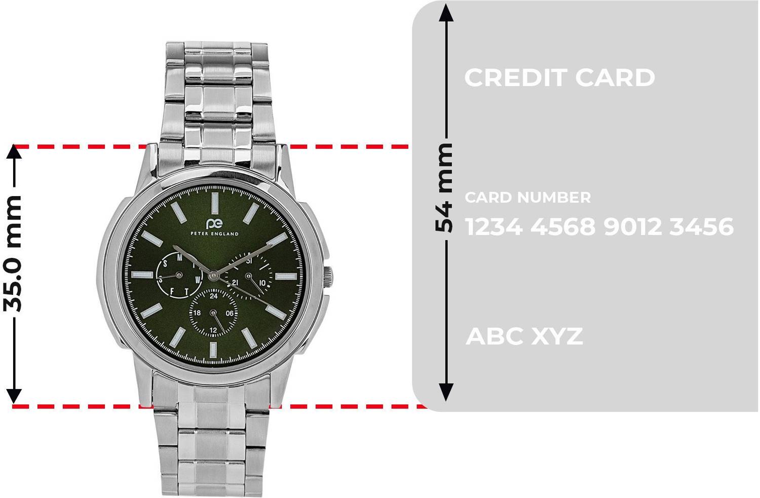 PETER ENGLAND PE000057A 2023 Edition Men's Watch - Image 3
