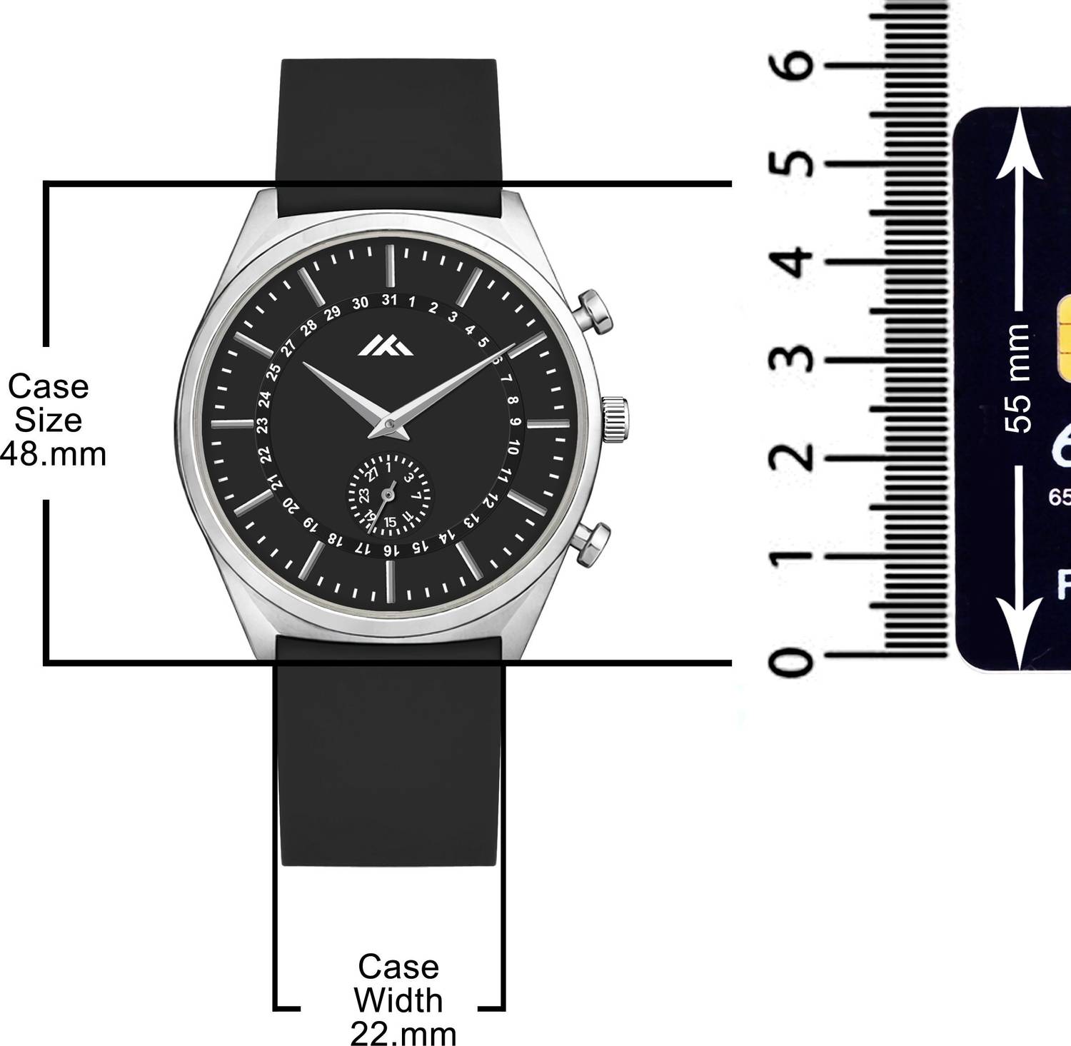 KKWATCH KK Storm X Series Analog Watch - Black - Image 5