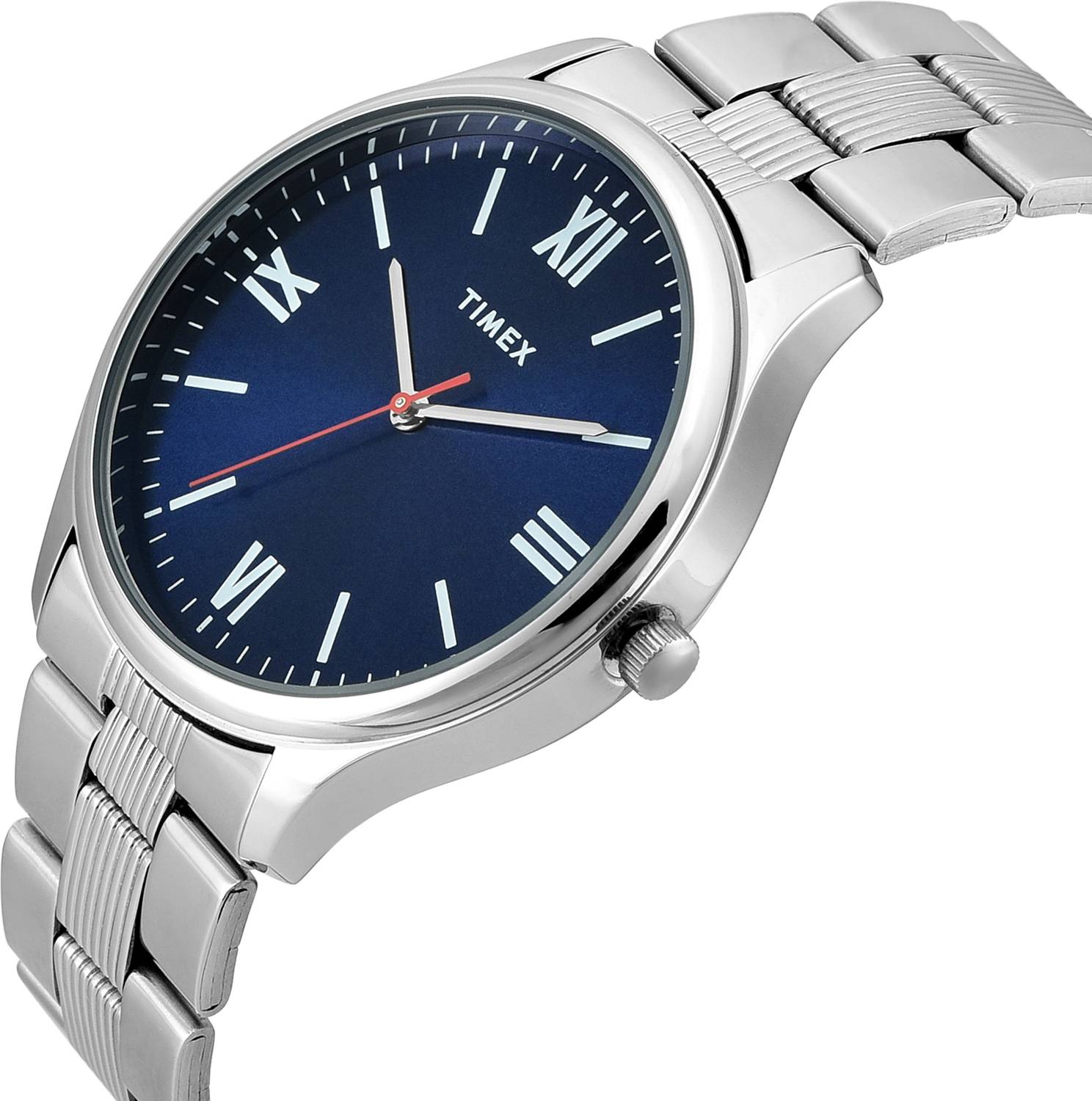 TIMEX TW0TG7304 Blue Dial Stainless Steel Watch - Image 2
