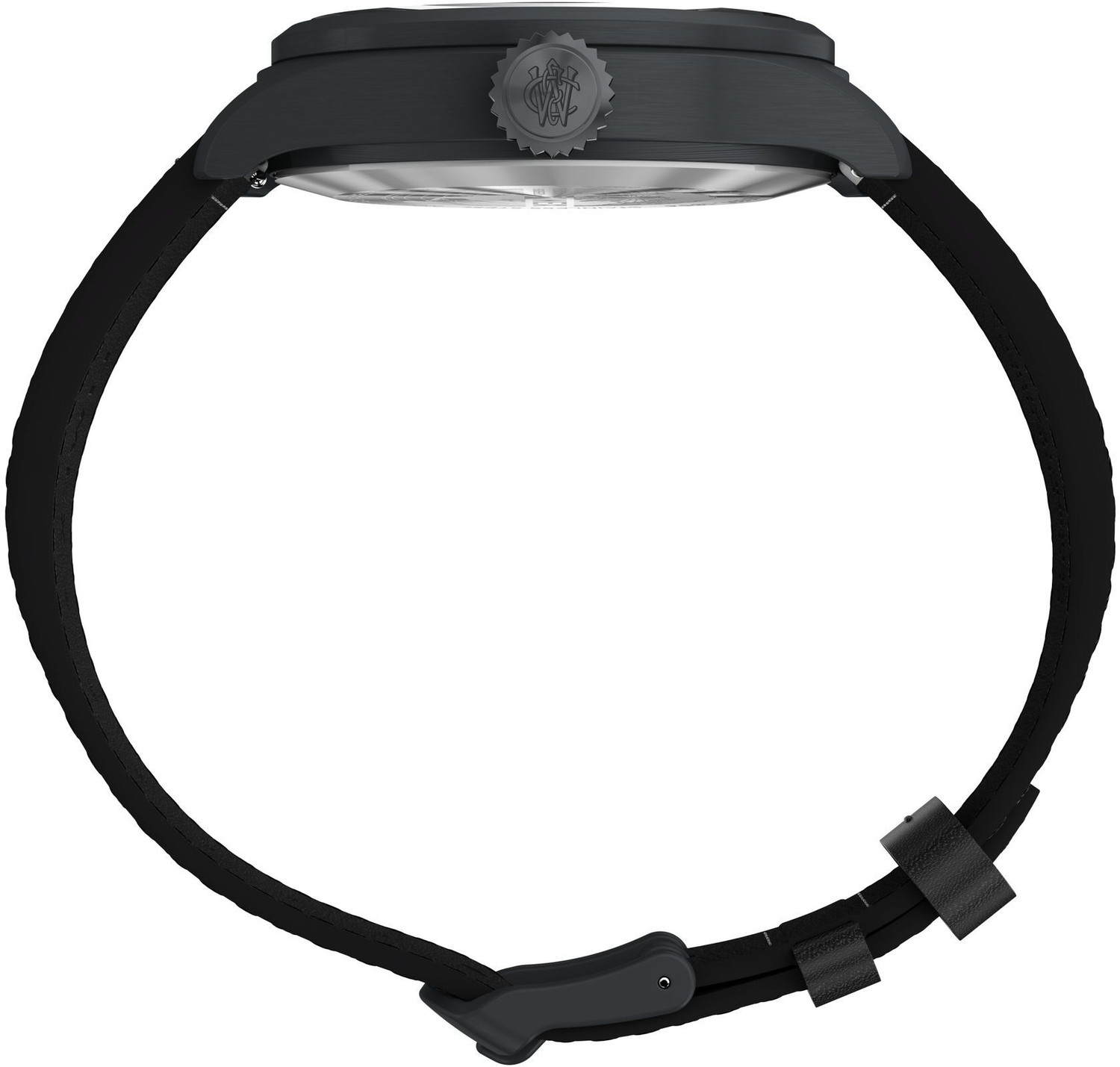 Image of TIMEX TW2Y18900UJ Waterburry Round 41mm Black Dial Analog Watch - For Men