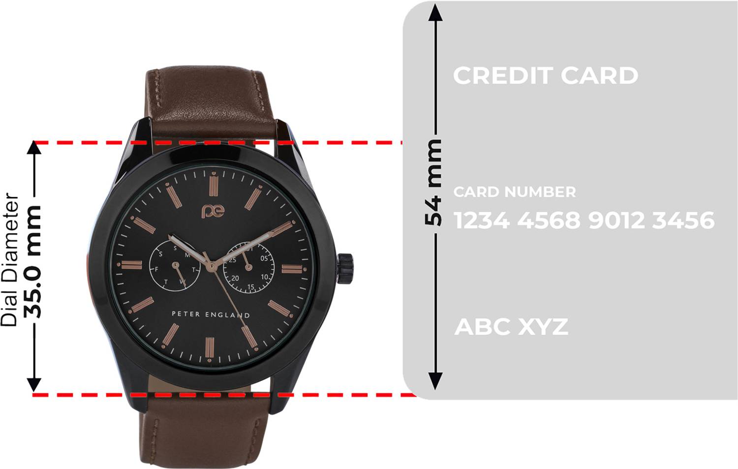 Peter England Men's Analog Watch - Image 4