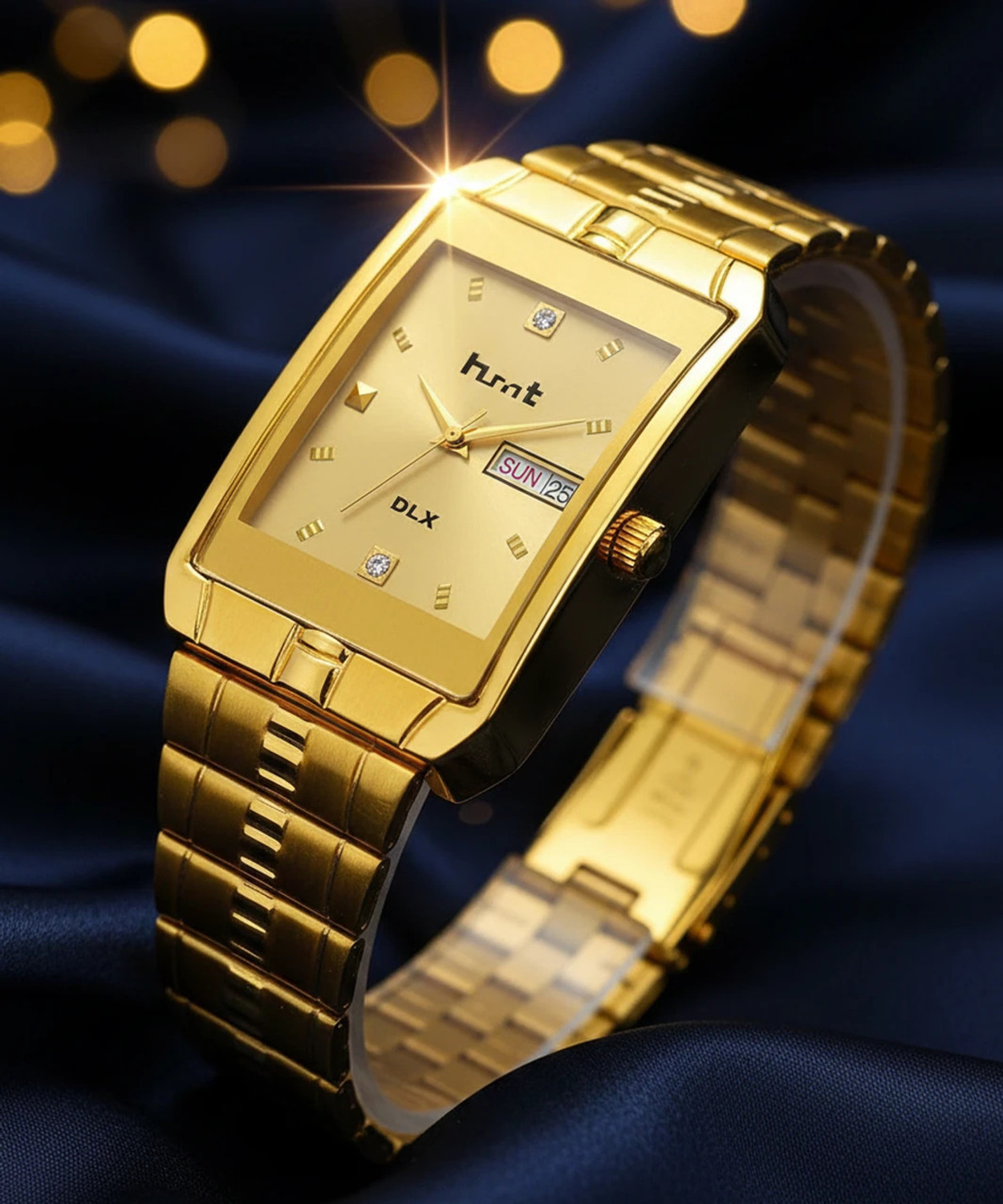 Image of HMT HM008161 GOLDEN Analog Watch - For Men & Women HM008161-GOLDEN Watch for MEN & WOMEN