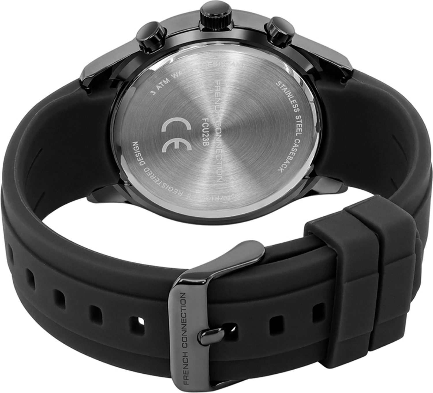 Image of French Connection FCU23B French Connection Vector Men's Multifunction Analog Watch for men - FCU23N Analog Watch - For Men
