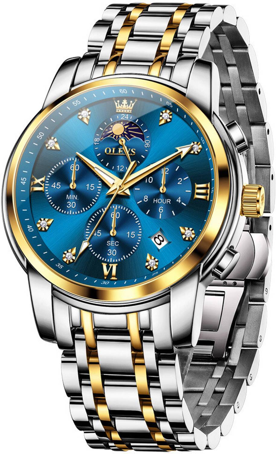 OLEVS Analog Watch for Men - Image 2