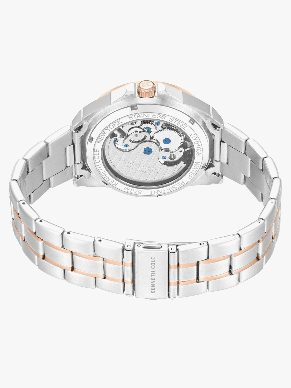 Image of Kenneth Cole Cole Special 2025 Automatic Rose Gold Round Dial Men's Watch / Analog Watch - For Men