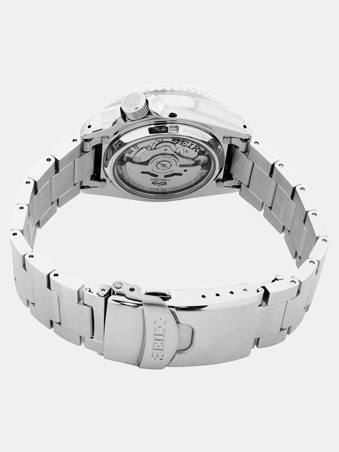 Image of Seiko Seiko Checker Flag Special Edition 5 Sports Automatic Watch for Men-SRPK67K1 Analog Watch - For Men