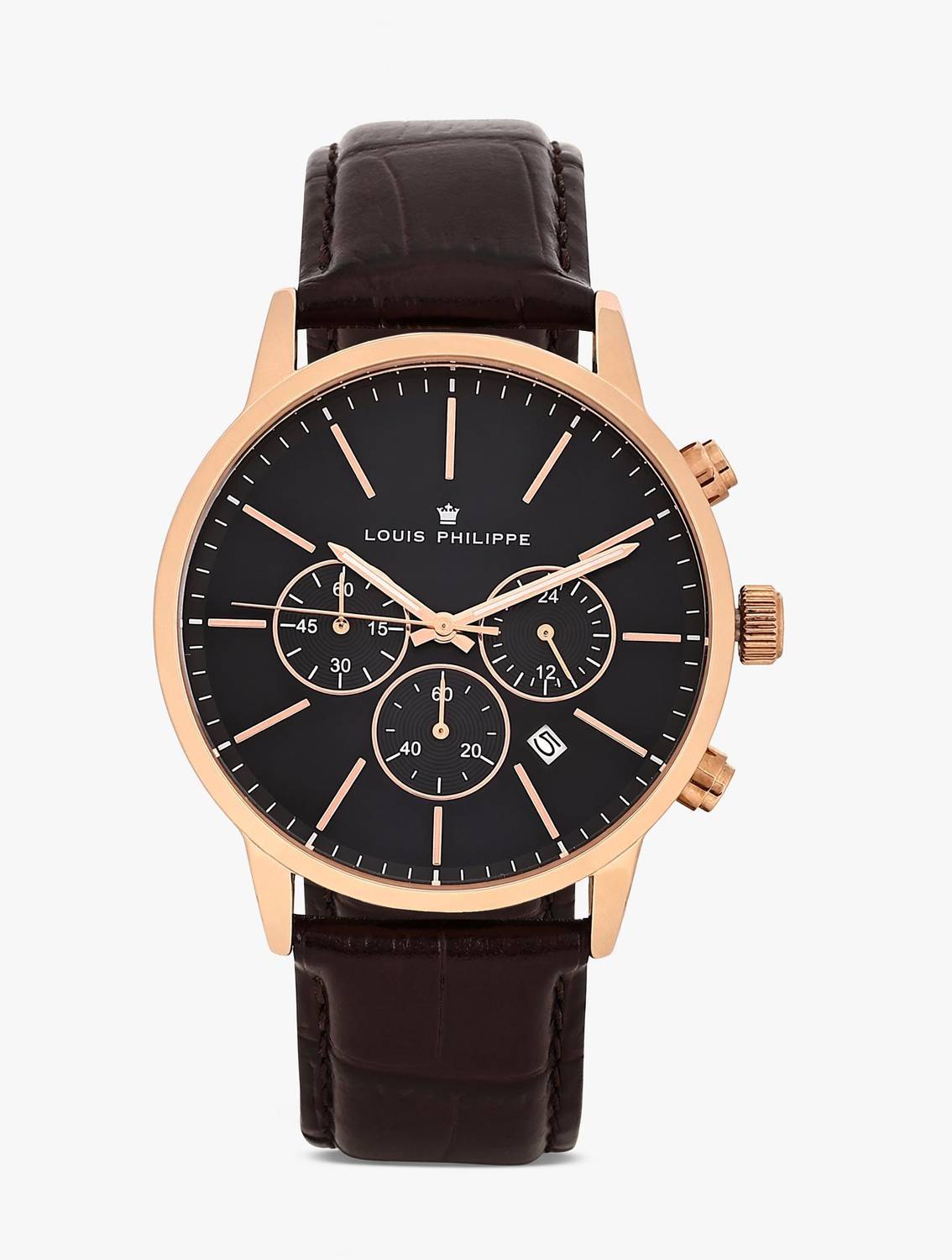 Louis Philippe Chronograph Blue Dial Analog Watch Analog Watch  - For Men price history chart and lowest price